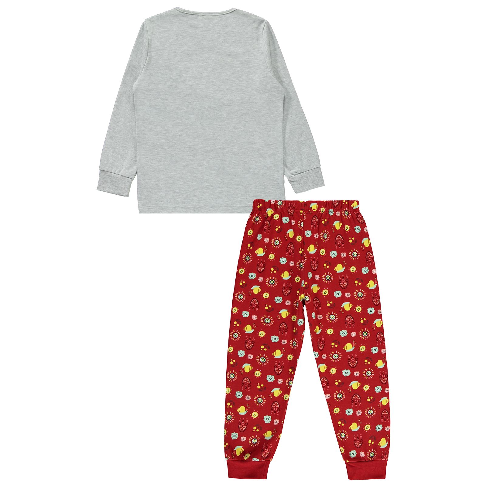 Civil Girls Kız Çocuk Pijama Takımı 6-9 Yaş Kırmızı