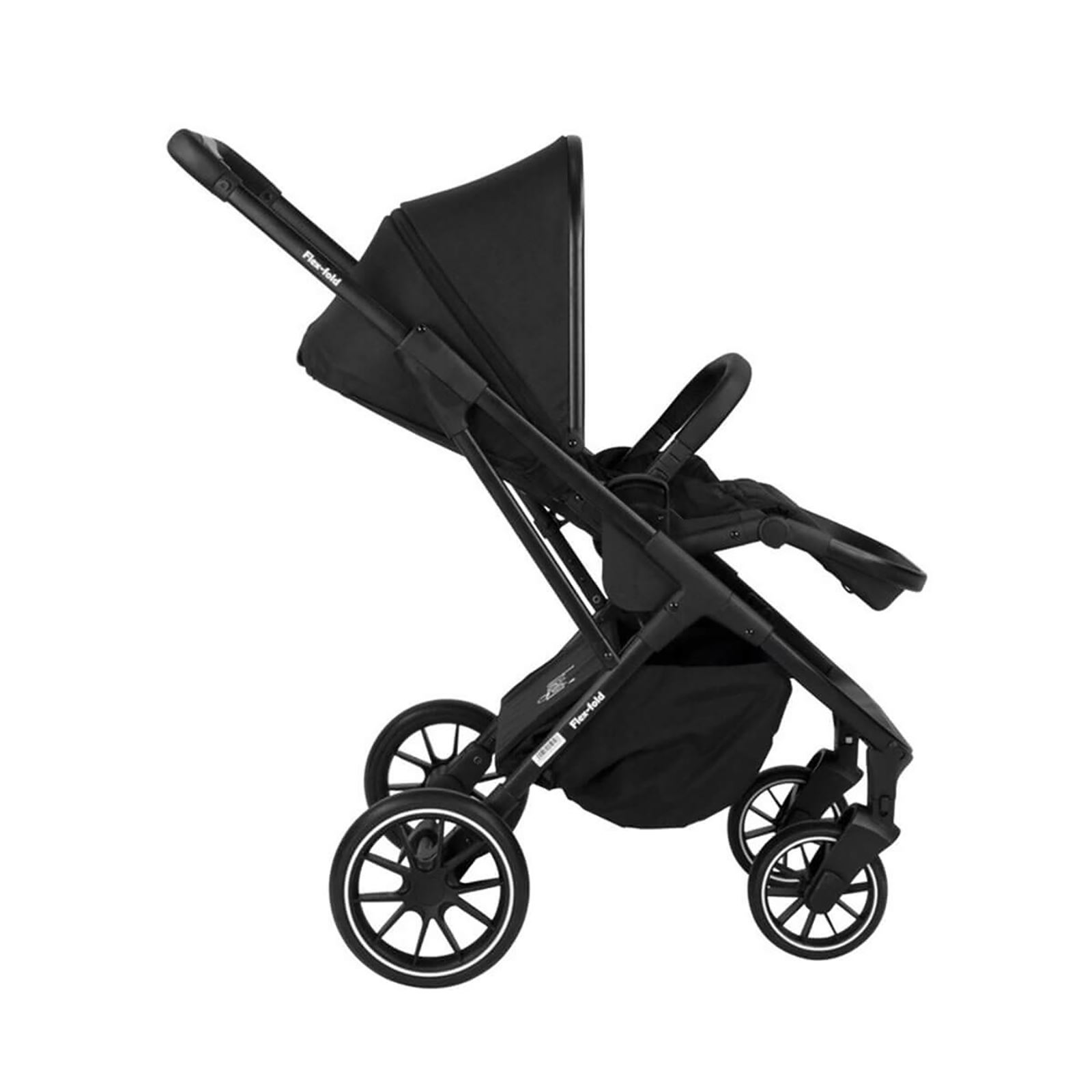 Bagi Flexfold Çift Yönlü Bebek Arabası Siyah