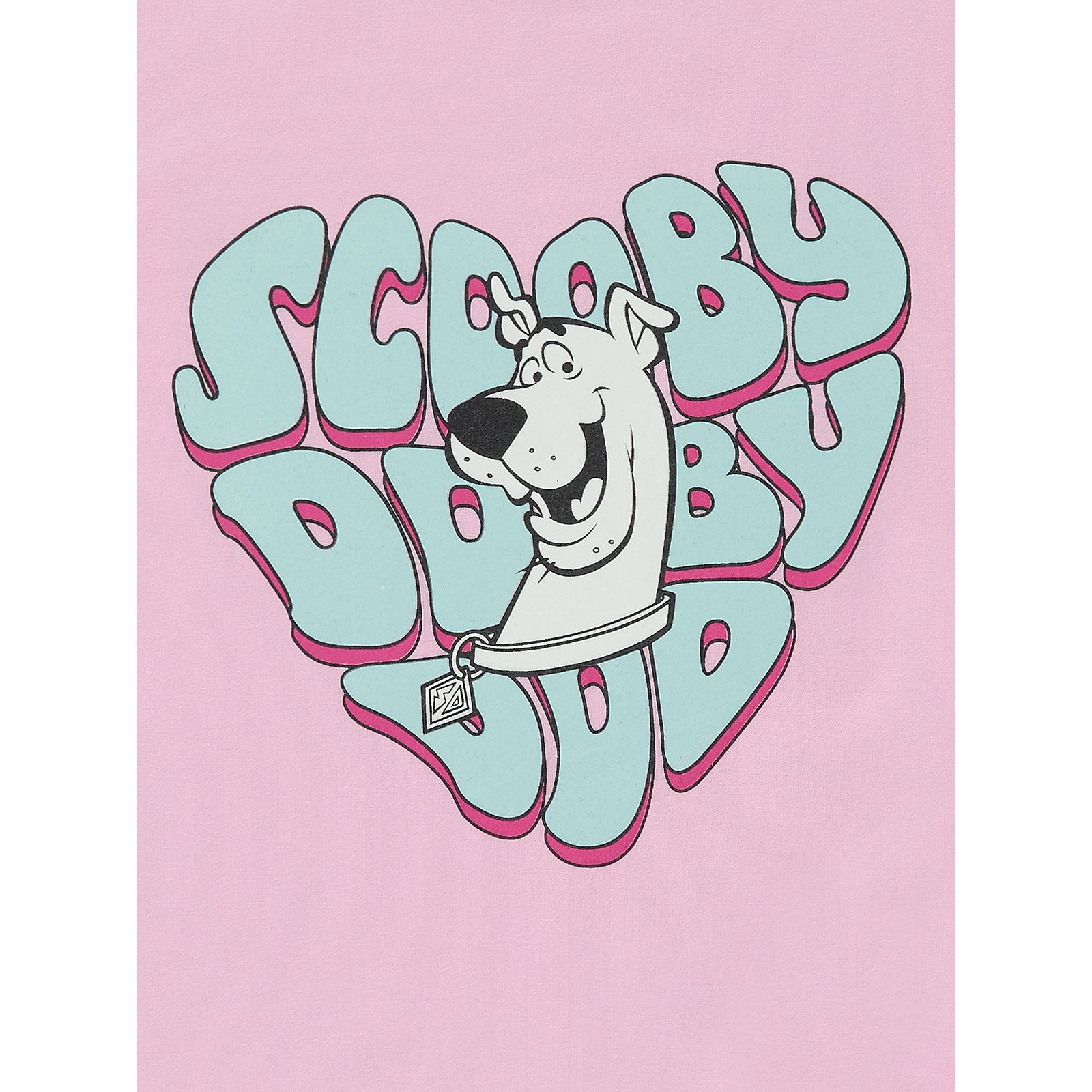 Scooby Doo Kız Çocuk Sweatshirt 6-9 Yaş Pembe