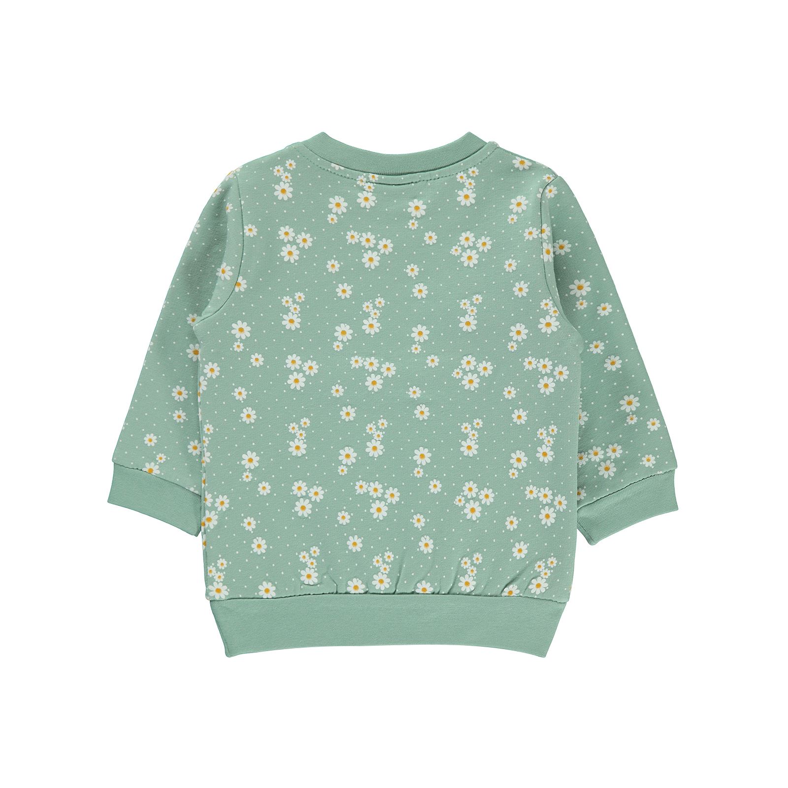 Civil Baby Kız Bebek Sweatshirt 6-18 Ay Yeşil