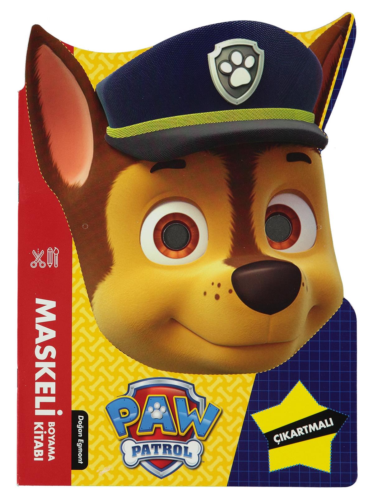 Paw Patrol Maskeli Boyama Kitabı