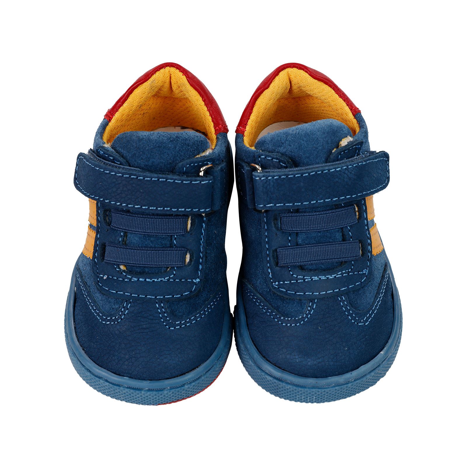 Civil Baby Erkek Bebek Deri İlkadım Ayakkabısı19-21 Numara Mavi