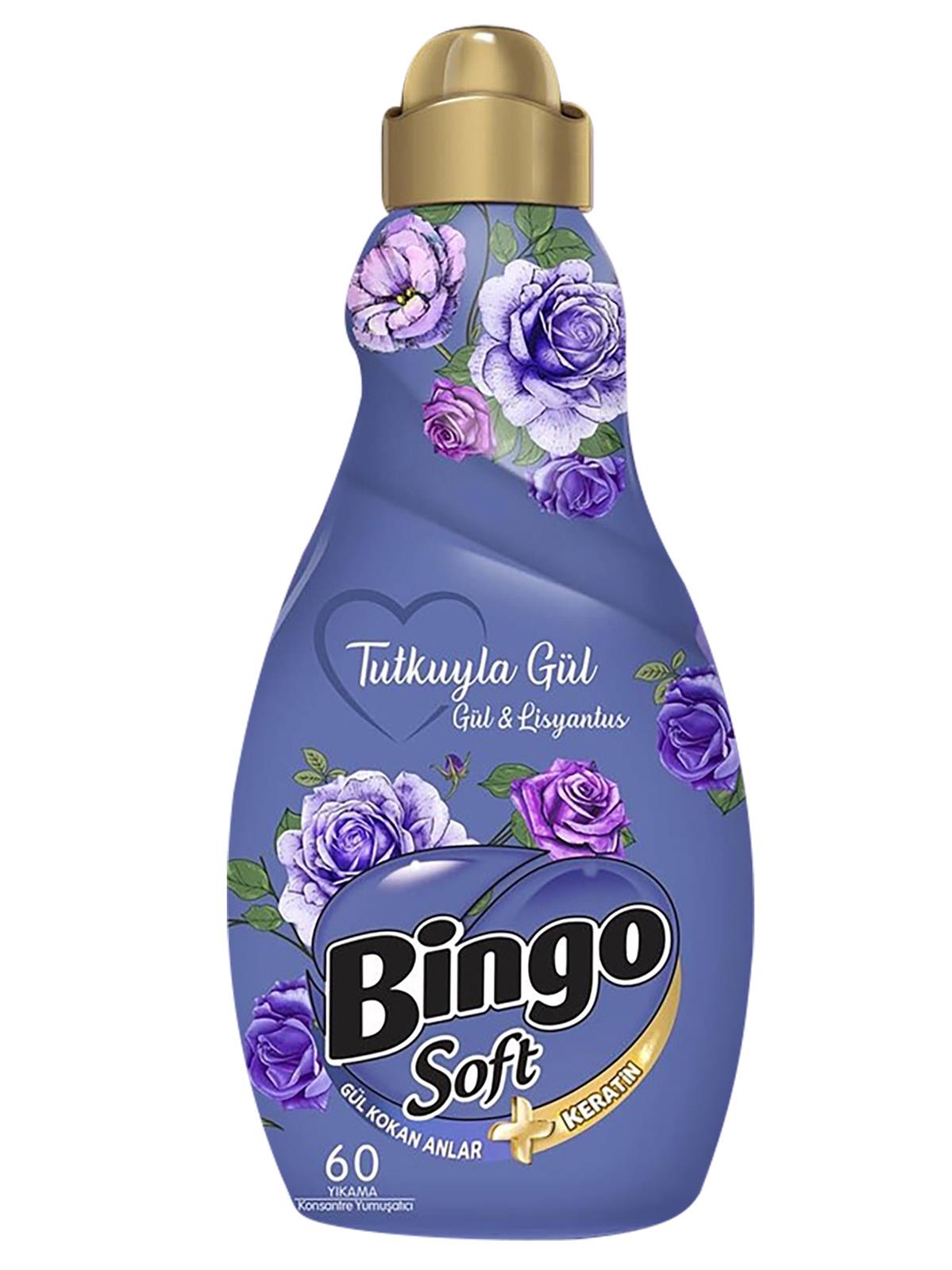 Bingo Soft Konsantre Çamaşır Yumuşatıcısı Tutkuyla Gül 1440 ml