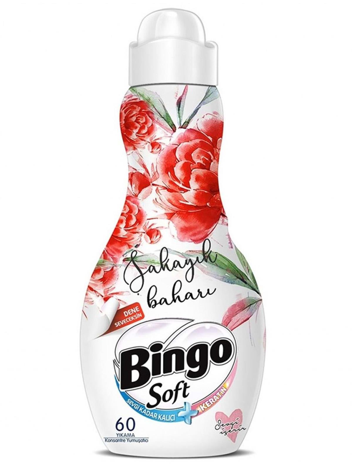 Bingo Soft Konsantre Çamaşır Yumuşatıcısı Şakayık Baharı 1440 ml