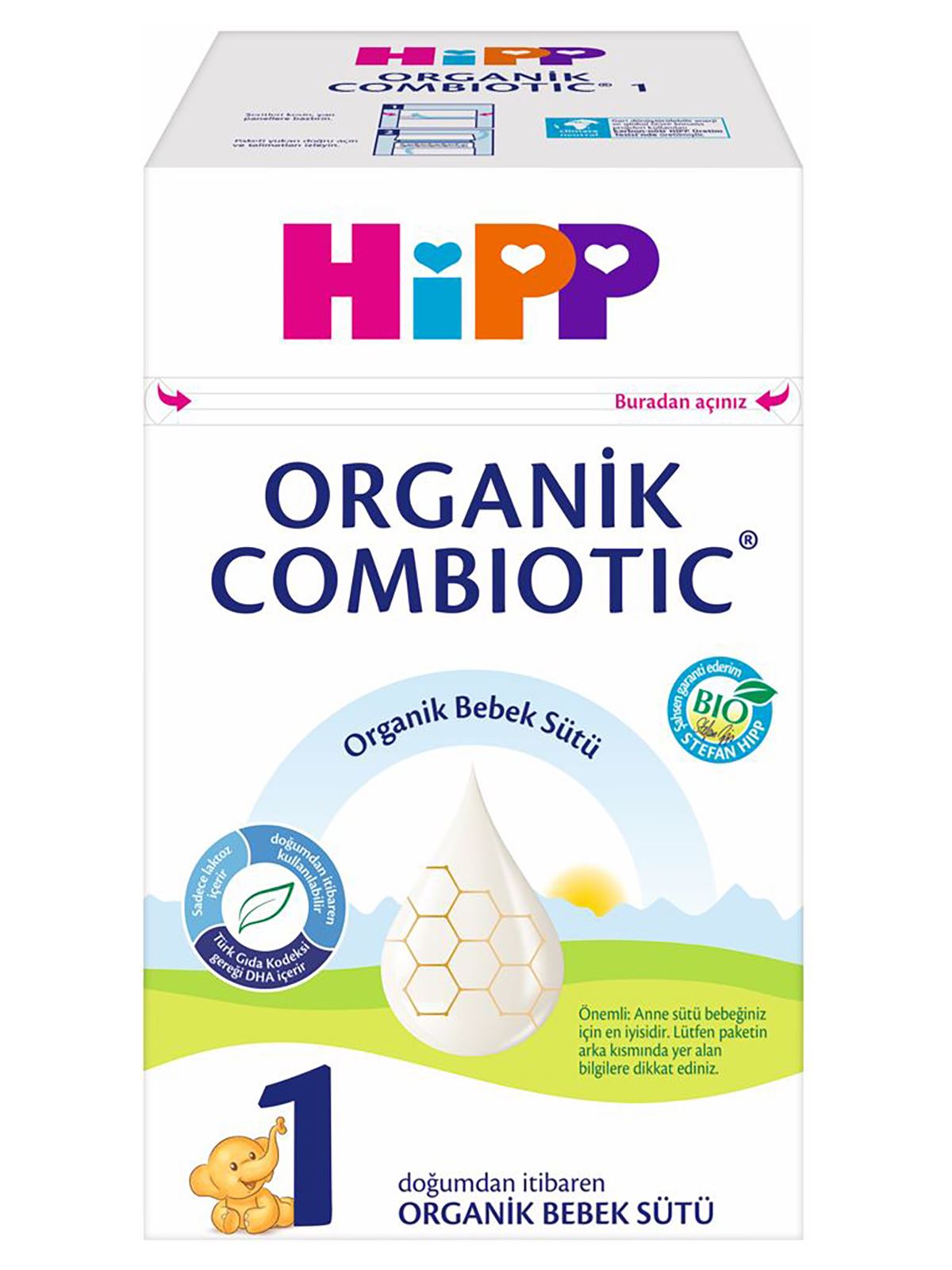 HiPP 1 Organik Combiotic Bebek Sütü 800 Gr
