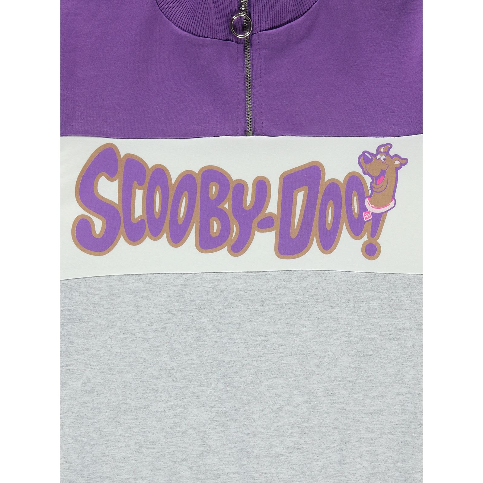 Scooby Doo Kız Çocuk Sweatshirt 10-13 Yaş Mor