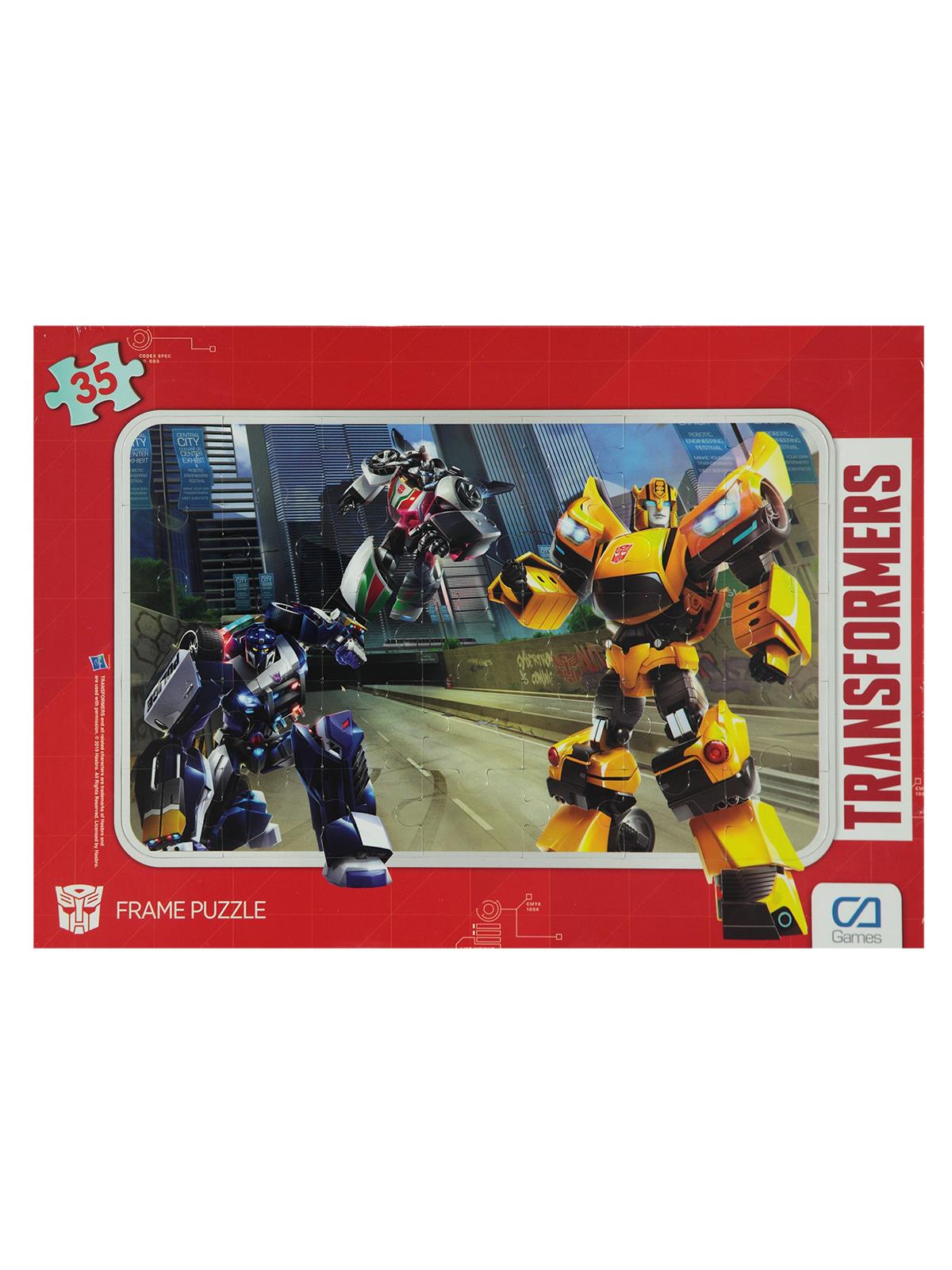 Transformers Frame Puzzle 35 Parça 3+ Yaş