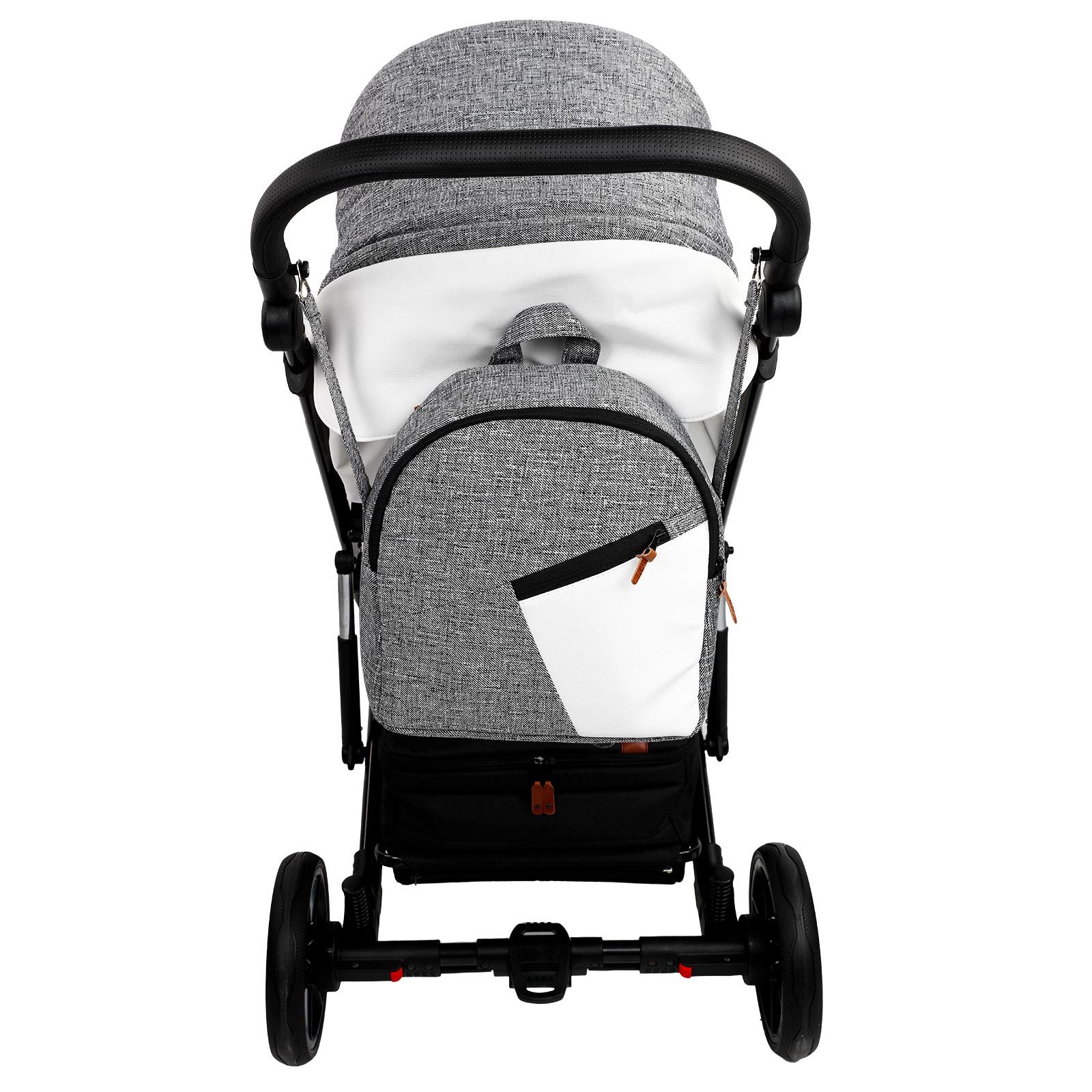 Baby Merc Travel Sistem Bebek Arabası Mosca Dark Grey Çanta Hediyeli!