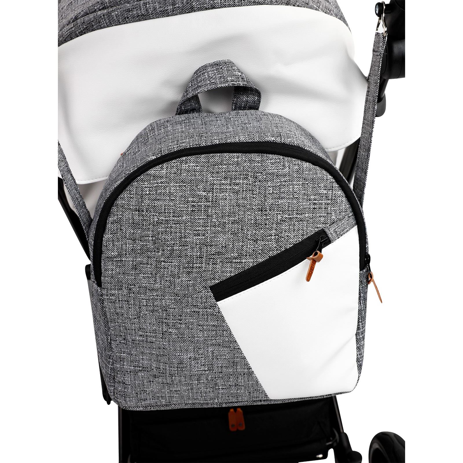 Baby Merc Travel Sistem Bebek Arabası Mosca Dark Grey Çanta Hediyeli!