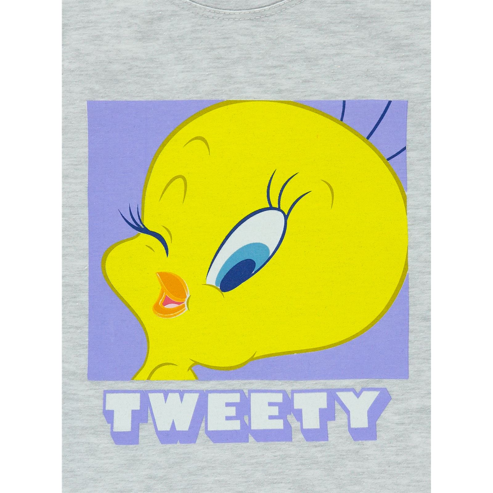 Tweety Kız Çocuk Sweatshirt 6-9 Yaş Karmelanj