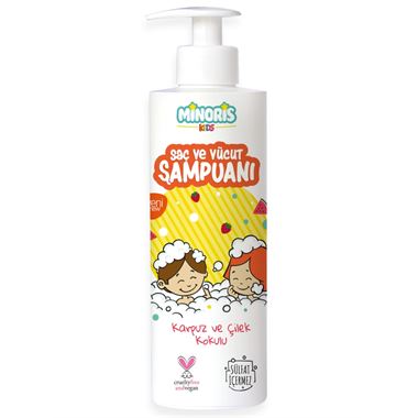 Minoris Kids Organik Vücut ve Saç Şampuanı 200 ml 