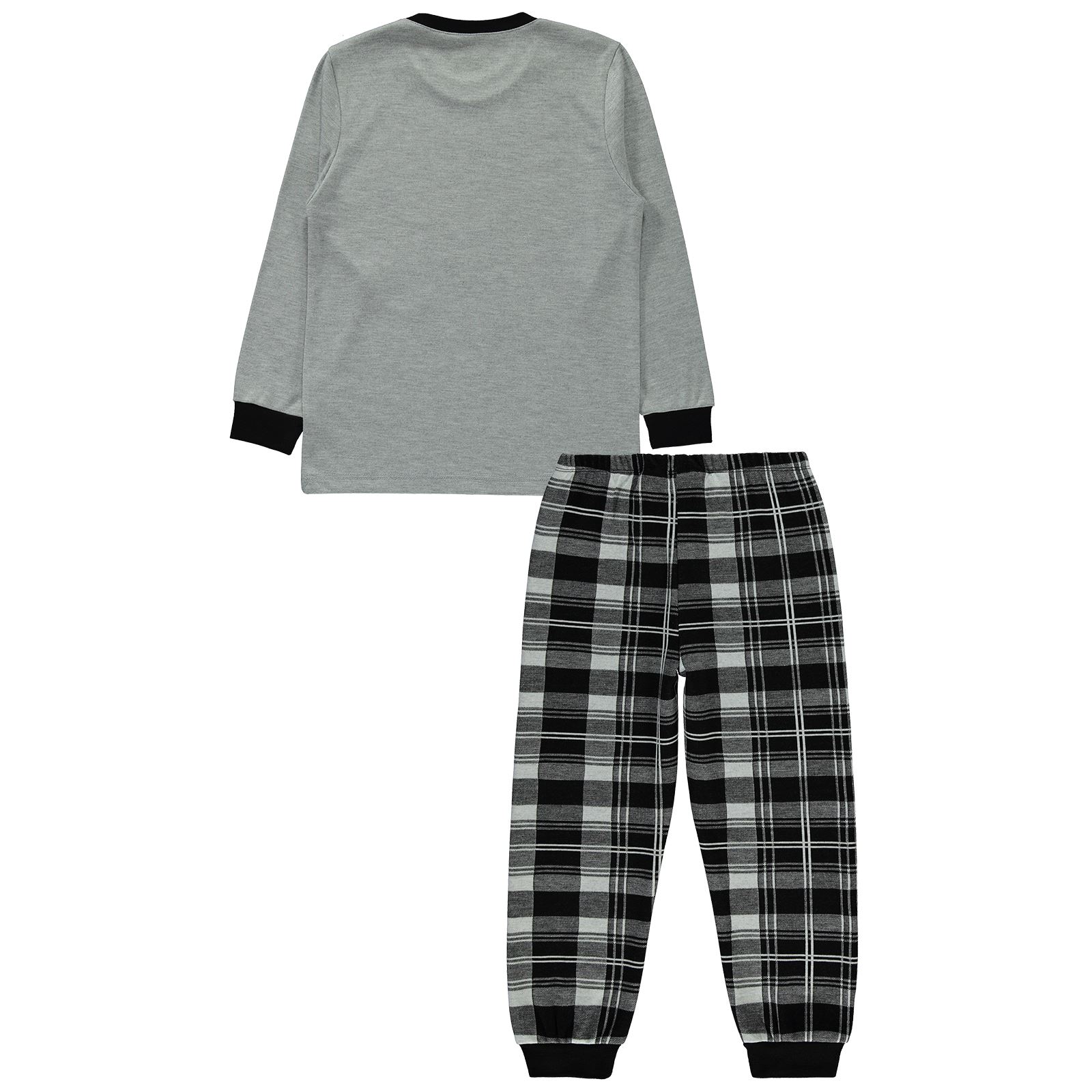 Civil Boys Erkek Çocuk Pijama Takımı 6-9 Yaş Grimelanj