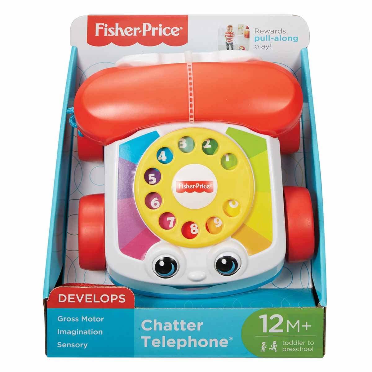 Fisher Price Eğitici Geveze Telefon Kırmızı