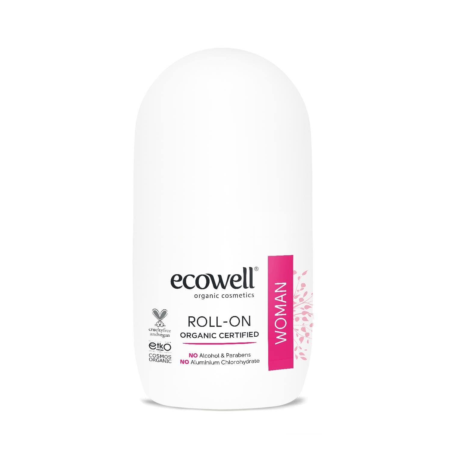 Ecowell Organik Roll-On Deodorant  - Kadın (75 Ml)