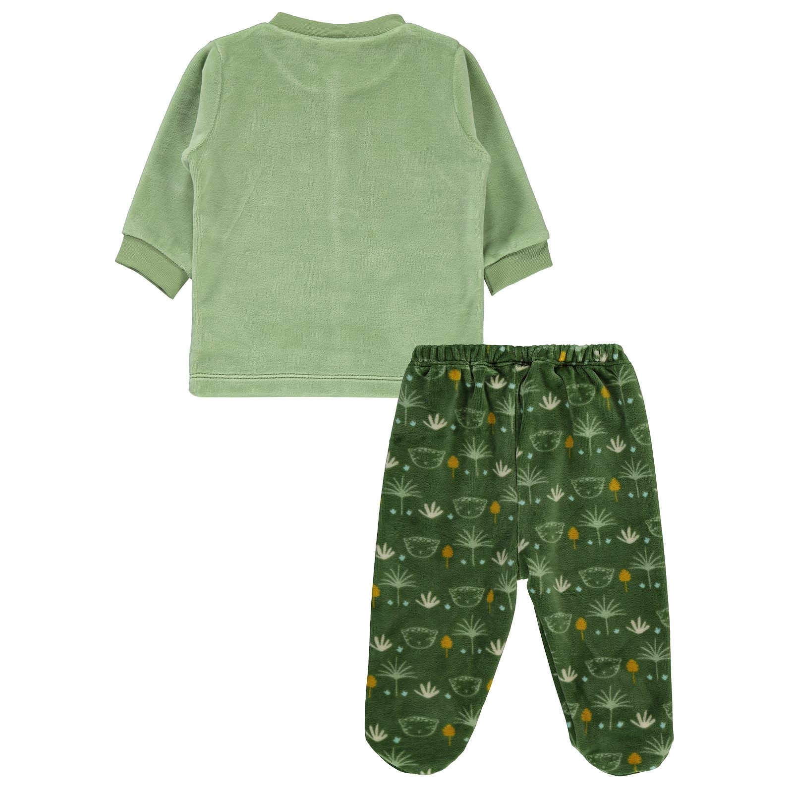 Civil Baby Erkek Bebek Pijama Takımı 3-6 Ay Haki