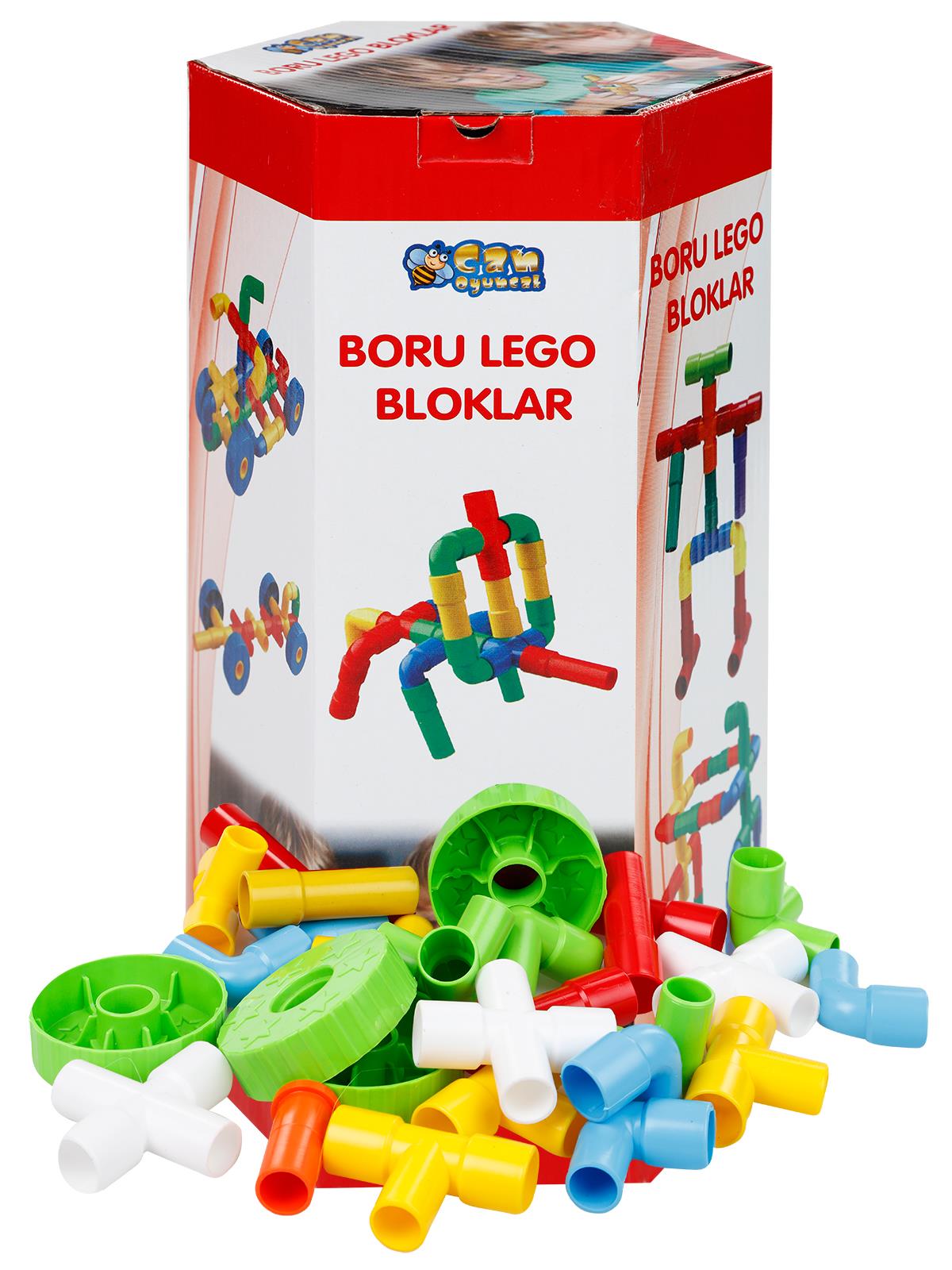 Can Oyuncak 72 Parça Boru Lego 3+ Yaş