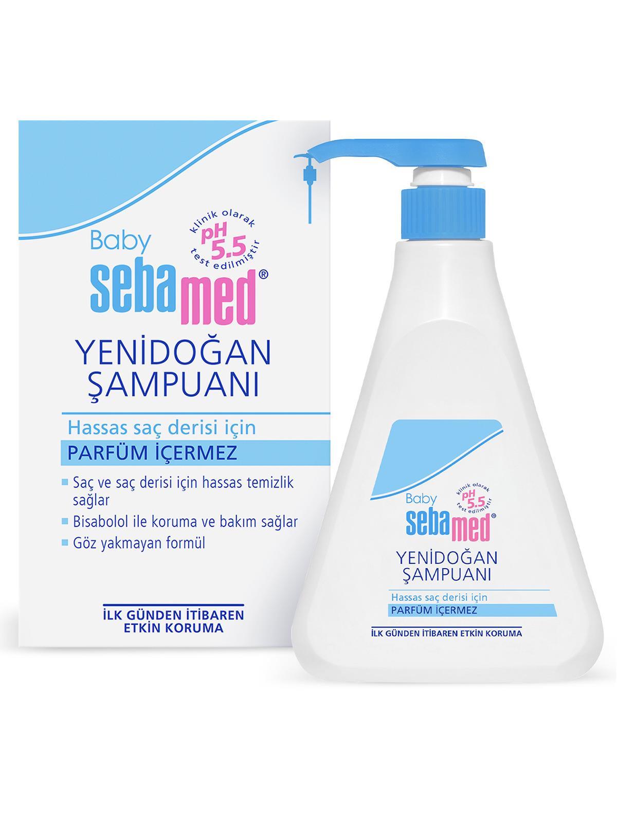 Sebamed Bebek Bakım Seti Yenidoğan Şampuan 500 ml + Pişik Kremi 50 ml 