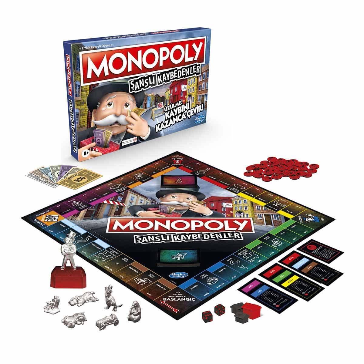 Monopoly Şanslı Kaybedenler 8+ Yaş