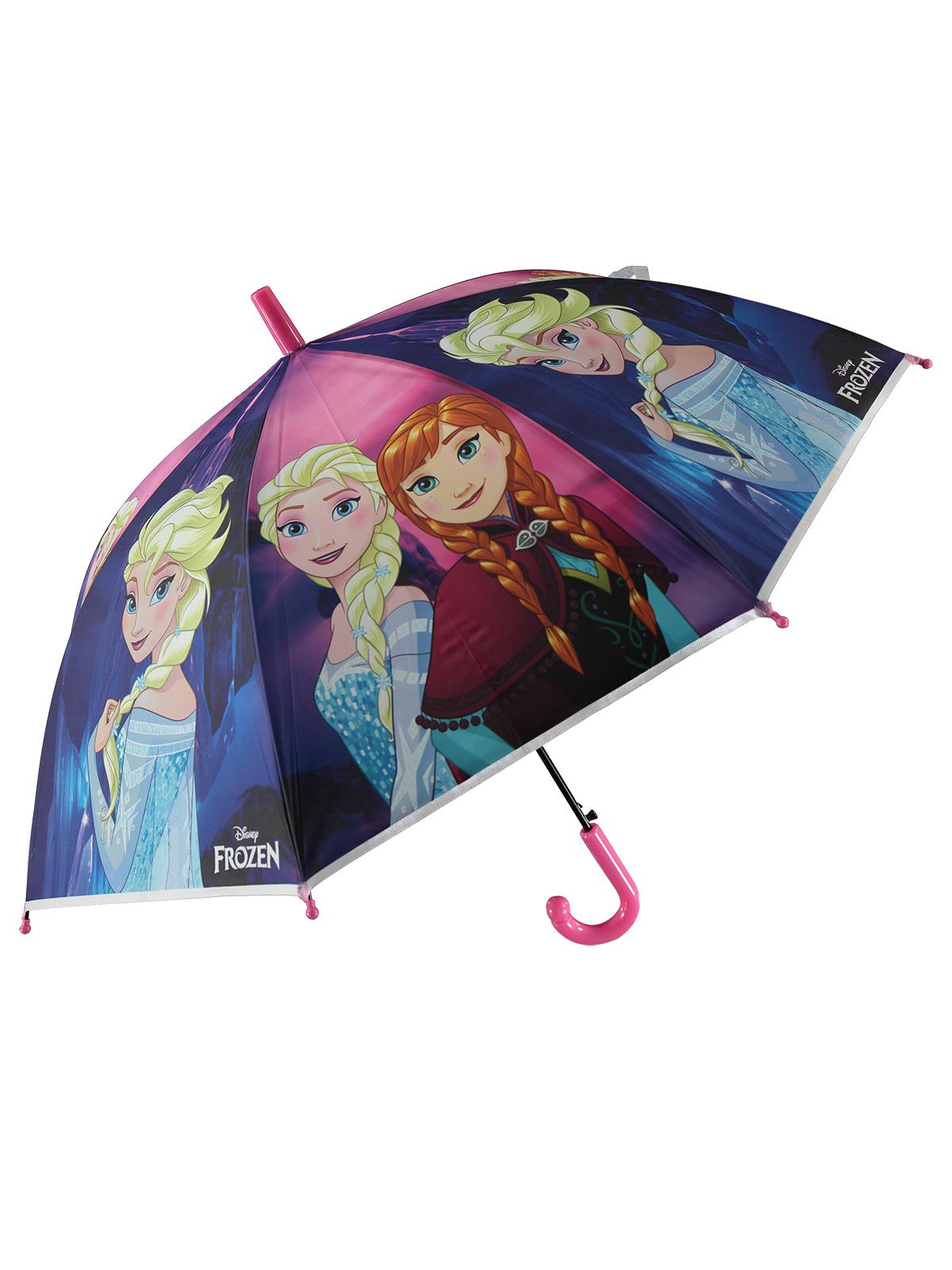 Frozen Kız Çocuk Şemsiyesi Pembe