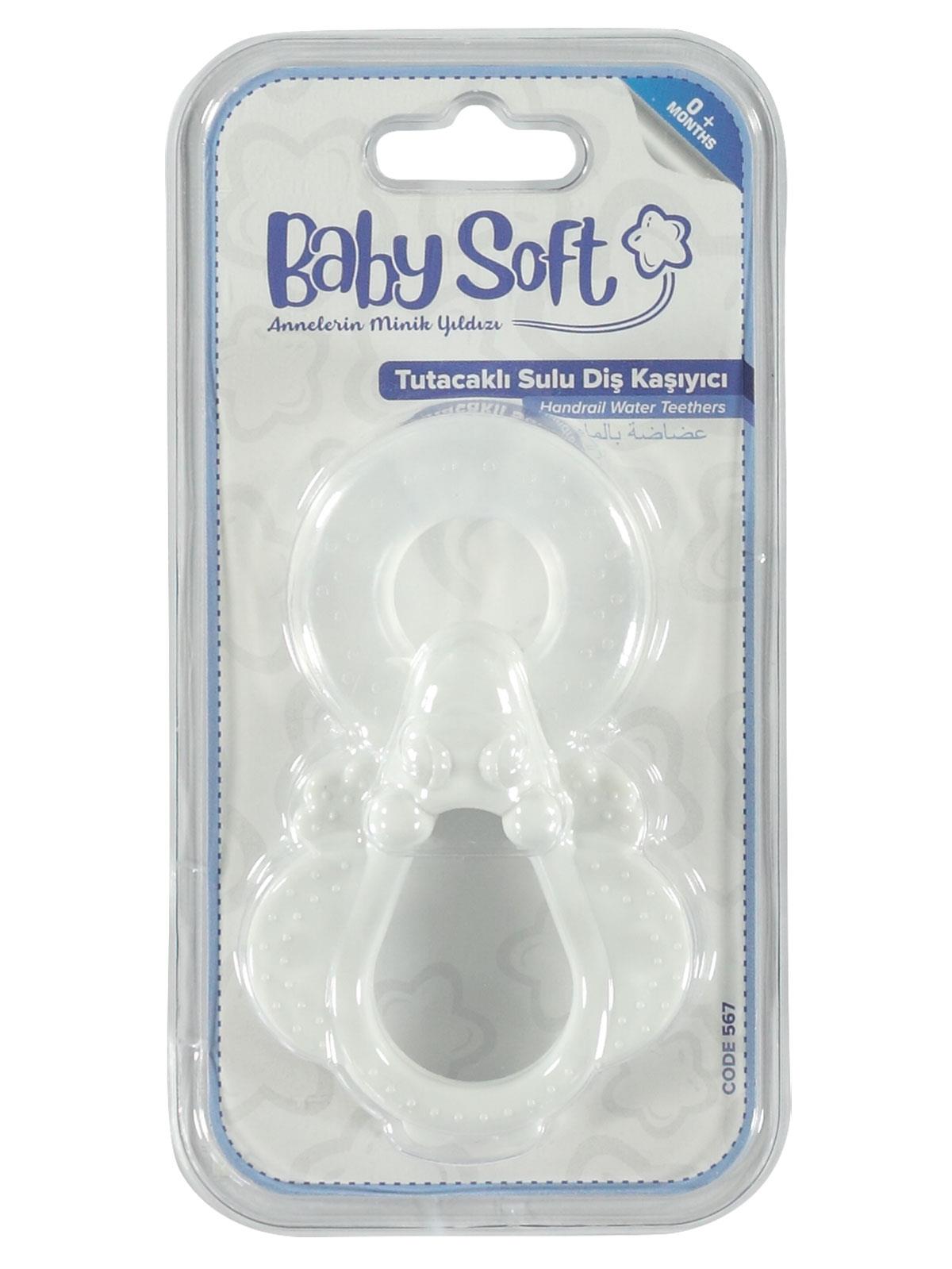 Baby Soft Sulu Dişlik 0+ Ay Beyaz