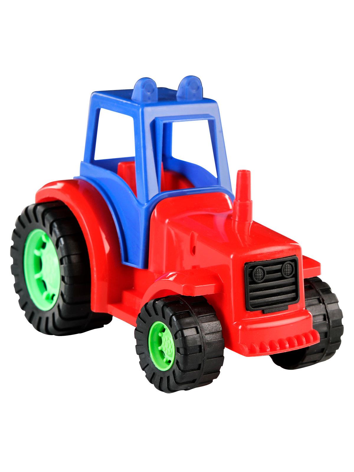 Can Oyuncak Standlı Traktör Kırmızı 3+ Yaş