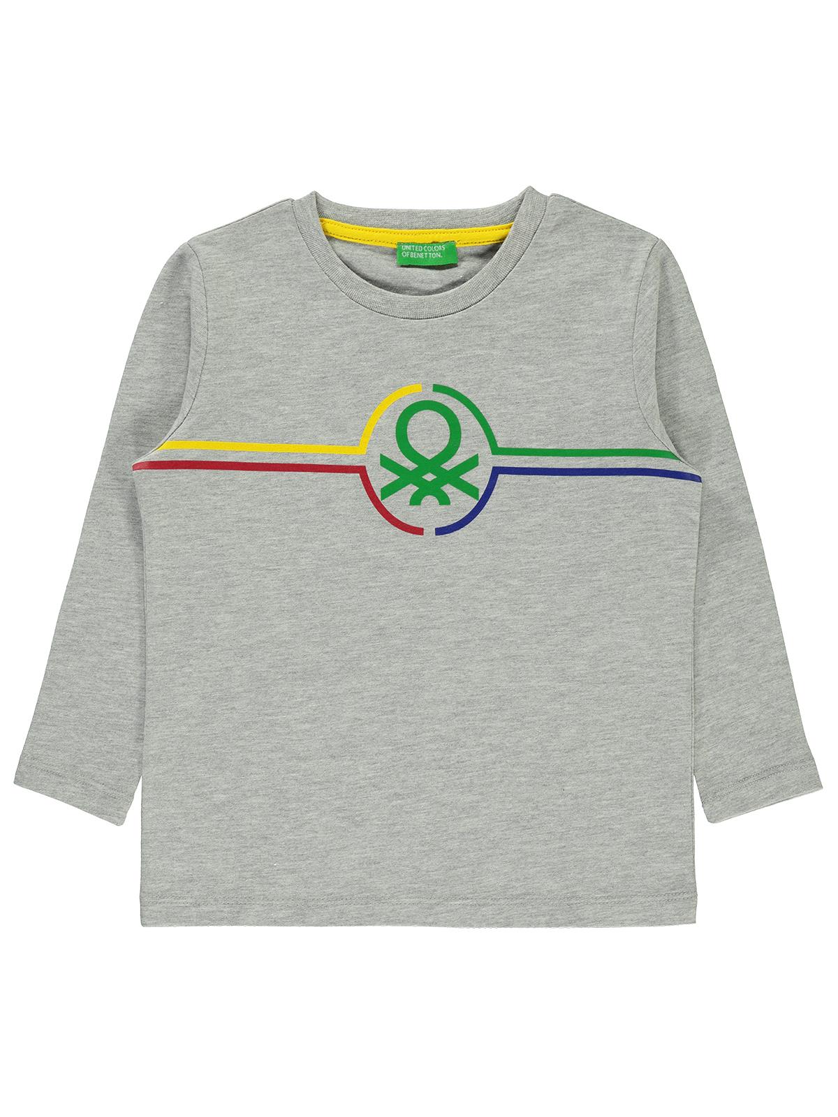 Benetton Erkek Çocuk Sweatshirt 4-13 Yaş Grimelanj