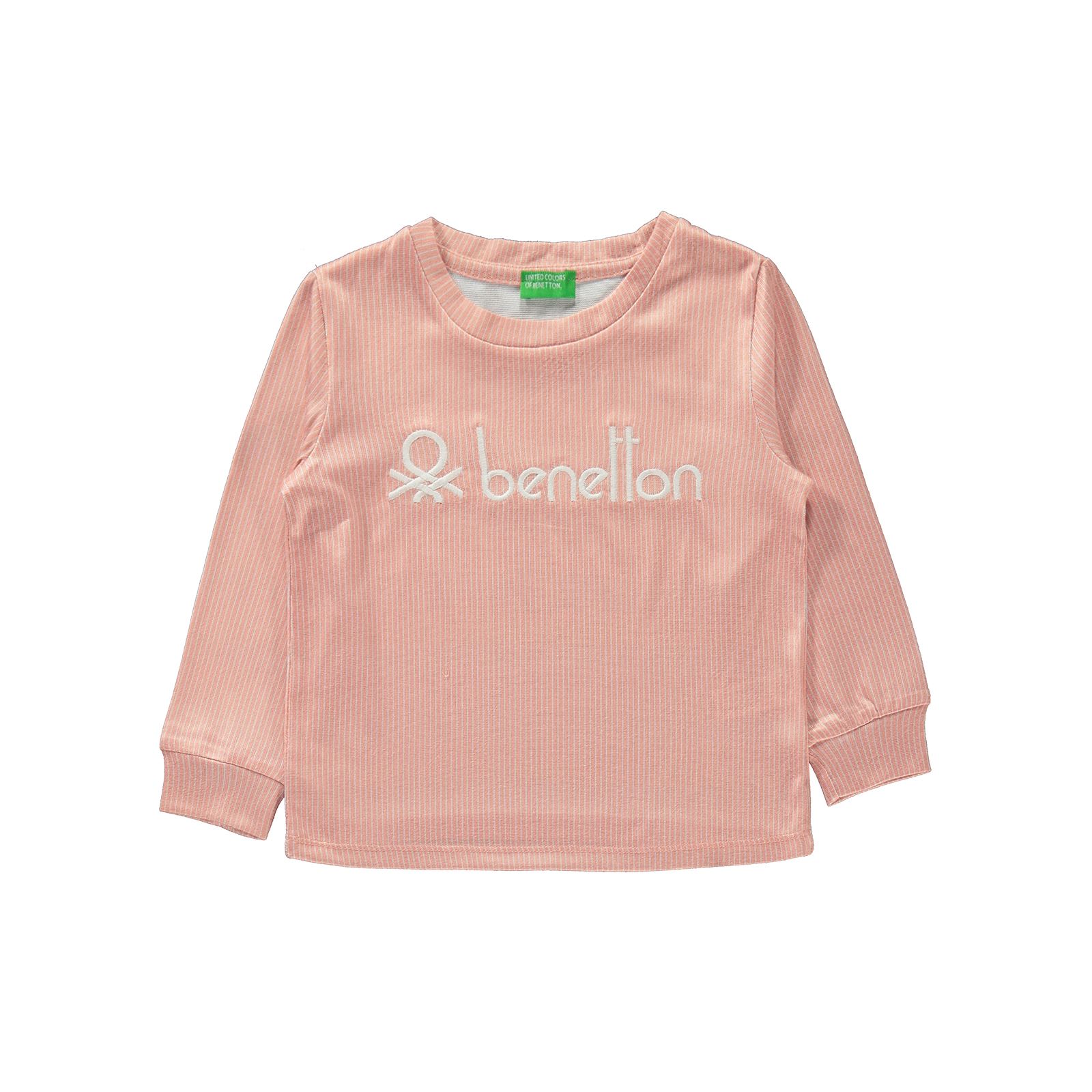 Benetton Kız Çocuk Pijama Takımı 4-13 Yaş Somon