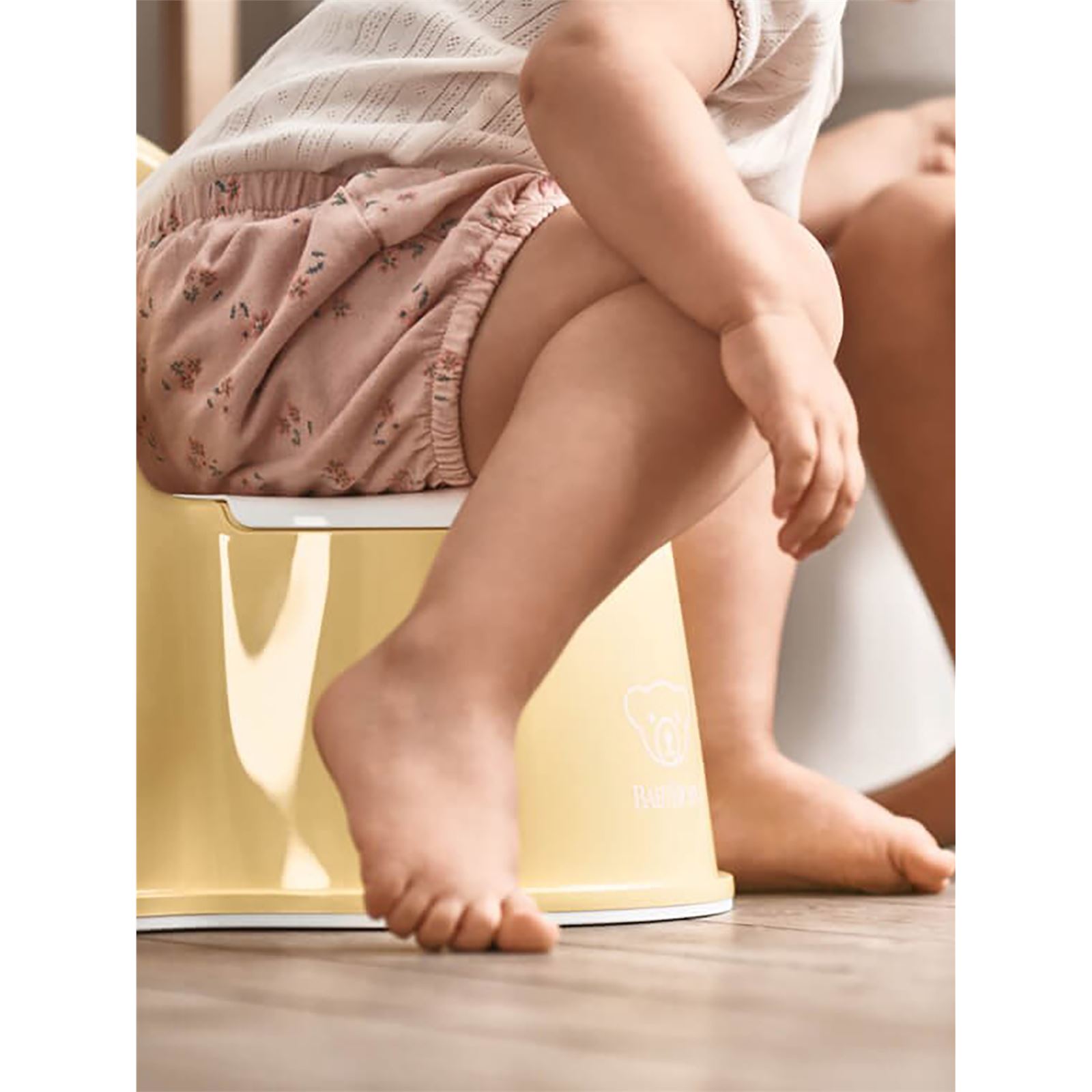 BabyBjörn Eğitici Koltuk Oturak & Safe Step Banyo Basamağı / Powder Yellow