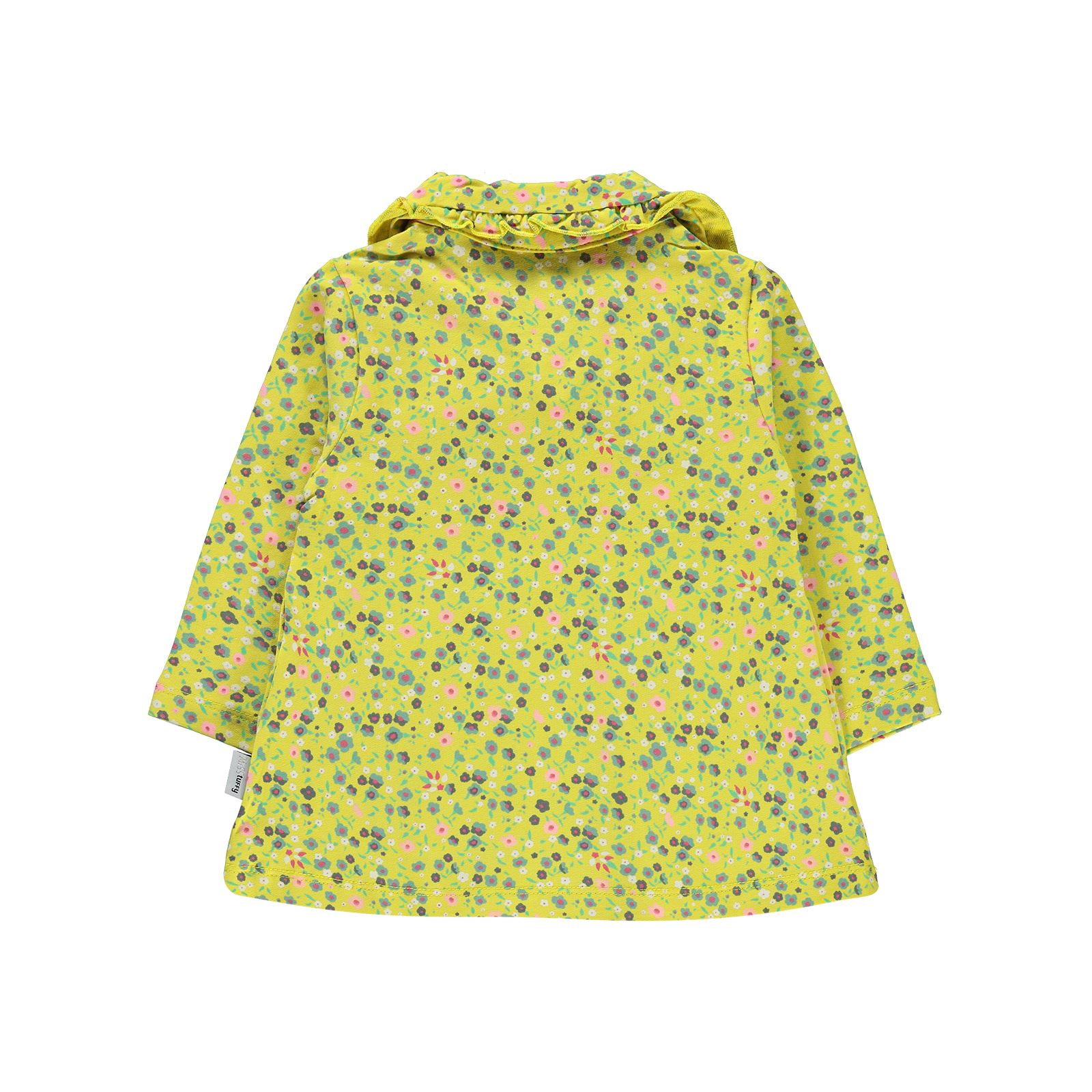 Tuffy Kız Çocuk Sweatshirt 1-4 Yaş Sarı