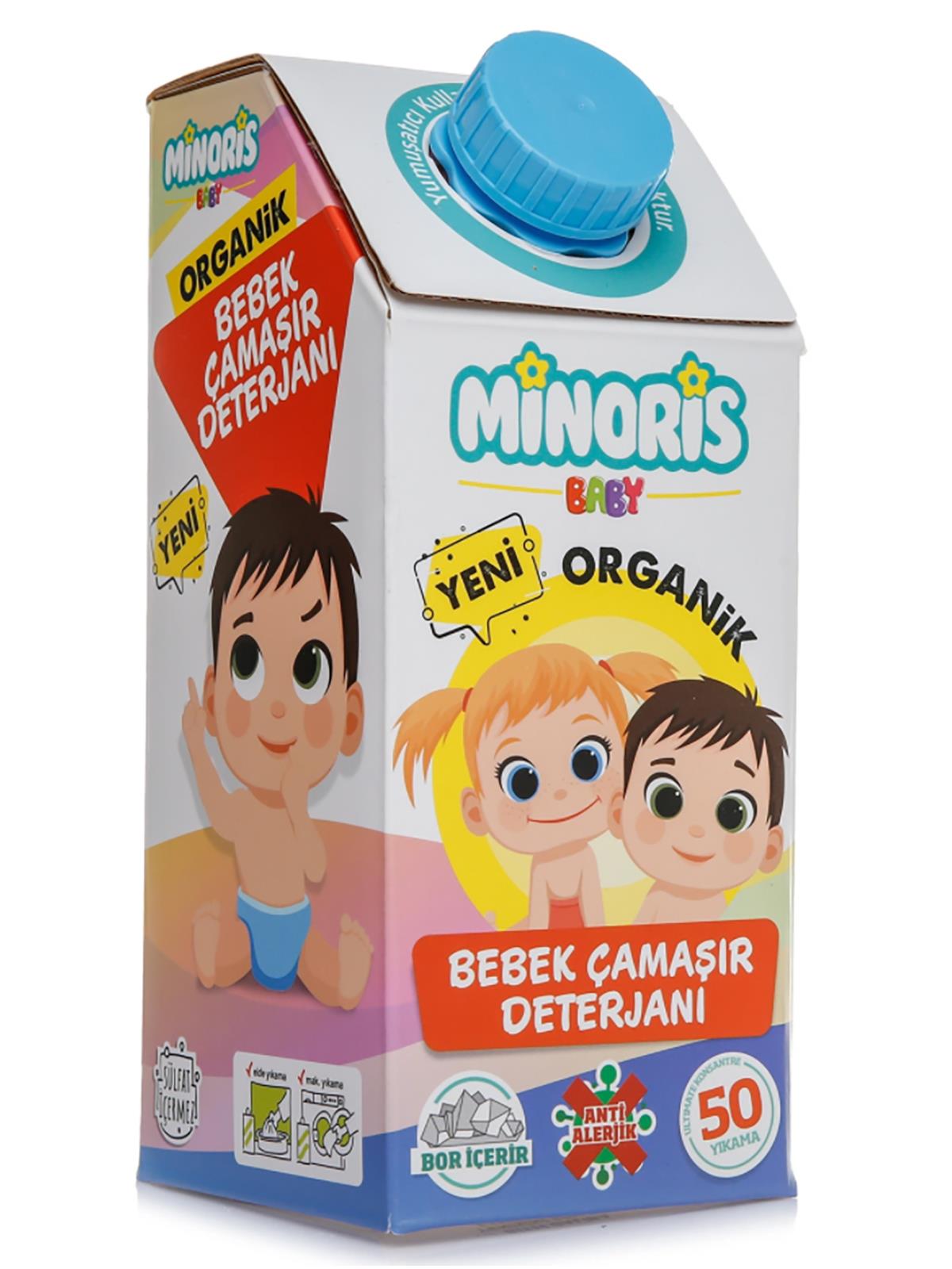 Minoris Organik Bebek Çamaşır Temizleme Sıvısı 50 Yıkama