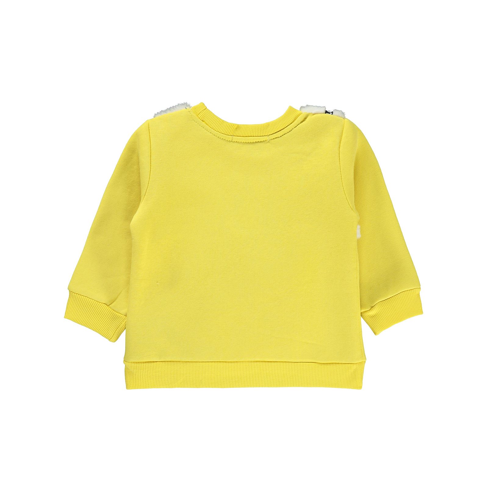 Tufyy Kız Çocuk Sweatshirt 1-4 Yaş Sarı