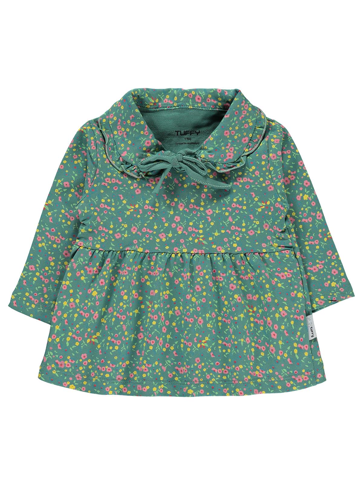 Tuffy Kız Çocuk Sweatshirt 1-4 Yaş Yeşil
