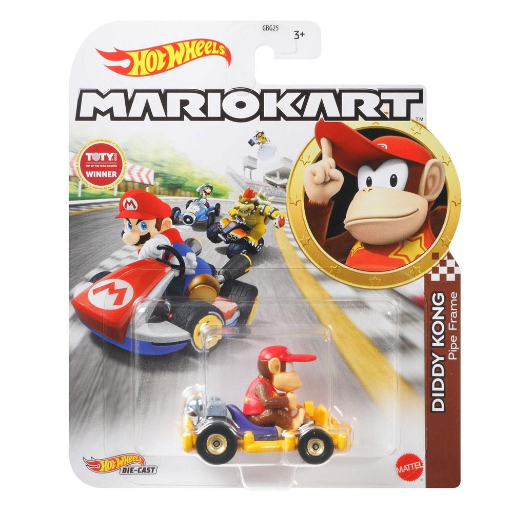 Hot Wheels Mario Kart Karakter Araçlar Sarı 3+ Yaş