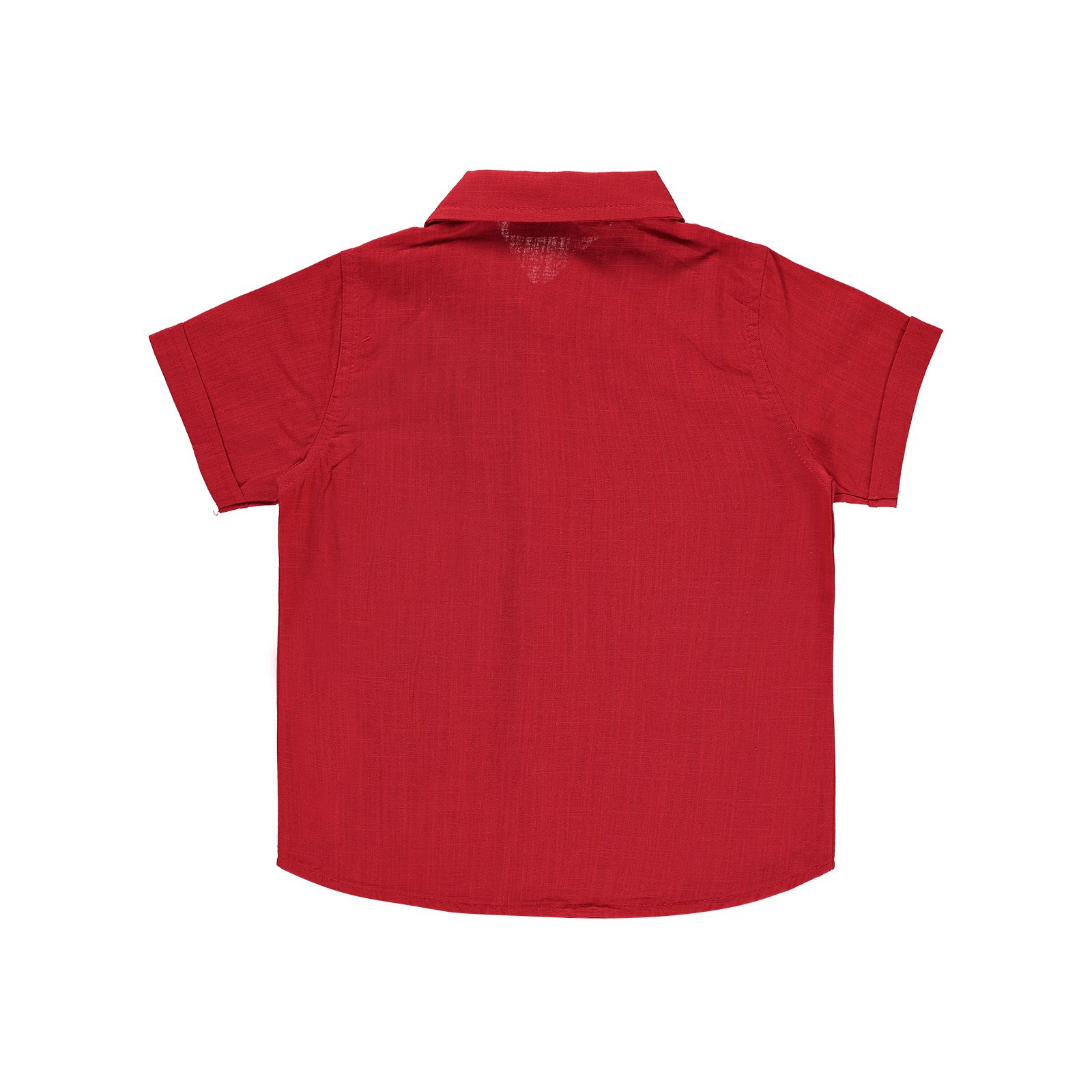Civil Boys Erkek Çocuk Gömlek 2-5 Yaş Kırmızı