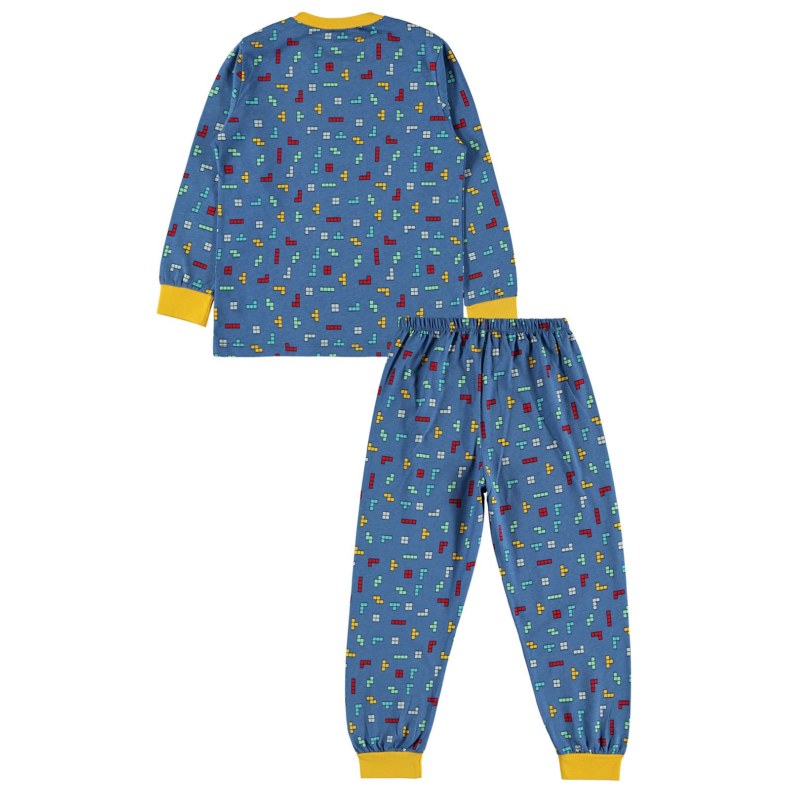 Civil Boys Erkek Çocuk Pijama Takımı 6-9 Yaş İndigo