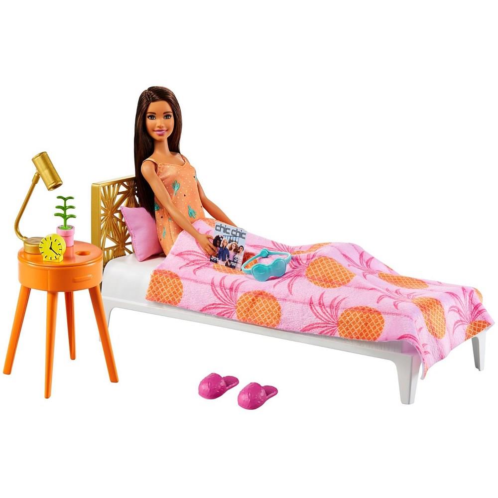 Barbie Bebek ve Oda Oyun Setleri Pembe