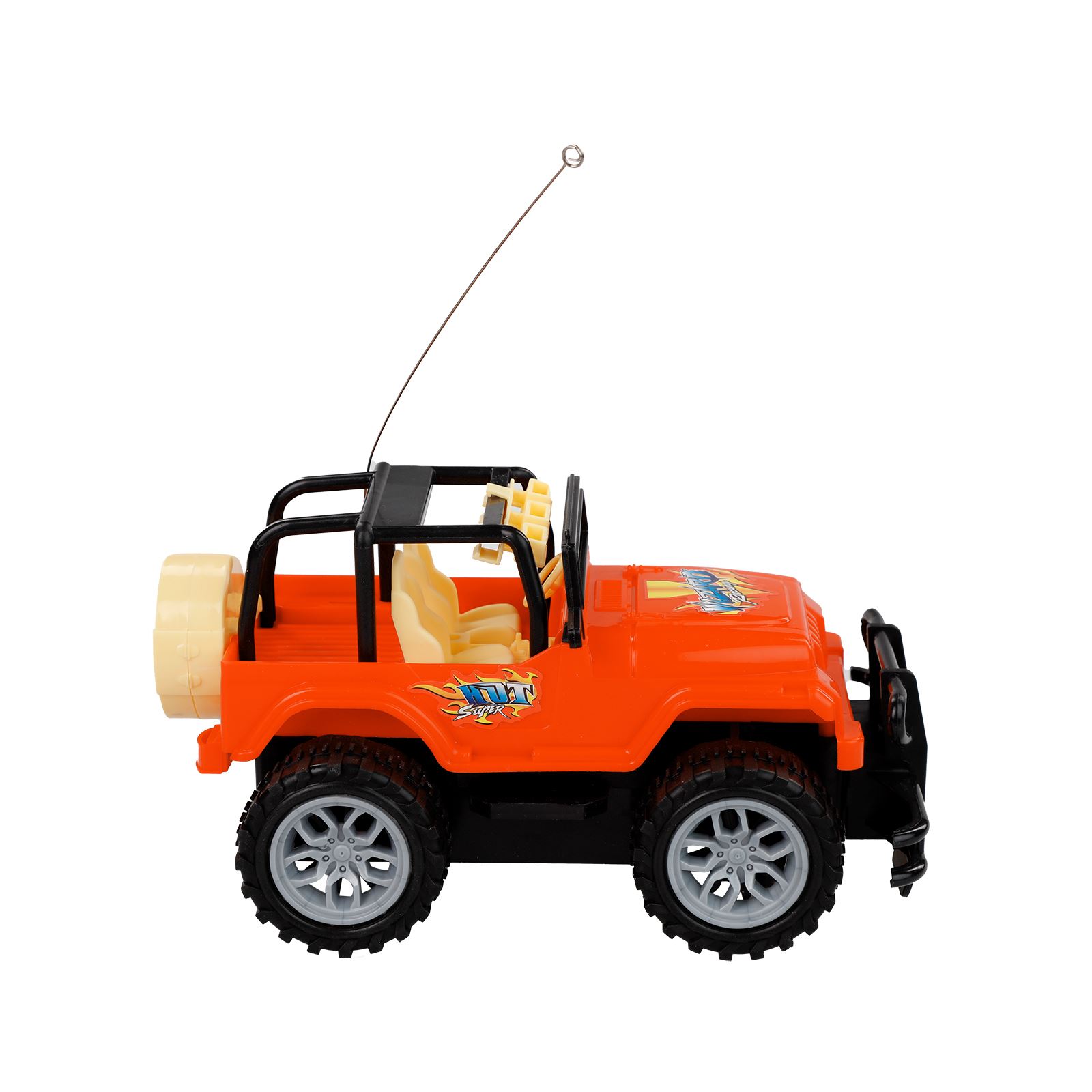 Prestij Oyuncak 2 Fonksiyonlu Safari Jeep Turuncu