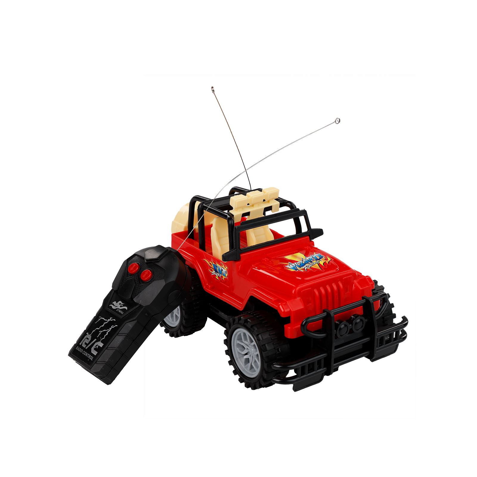 Prestij Oyuncak 2 Fonksiyonlu Safari Jeep Kırmızı