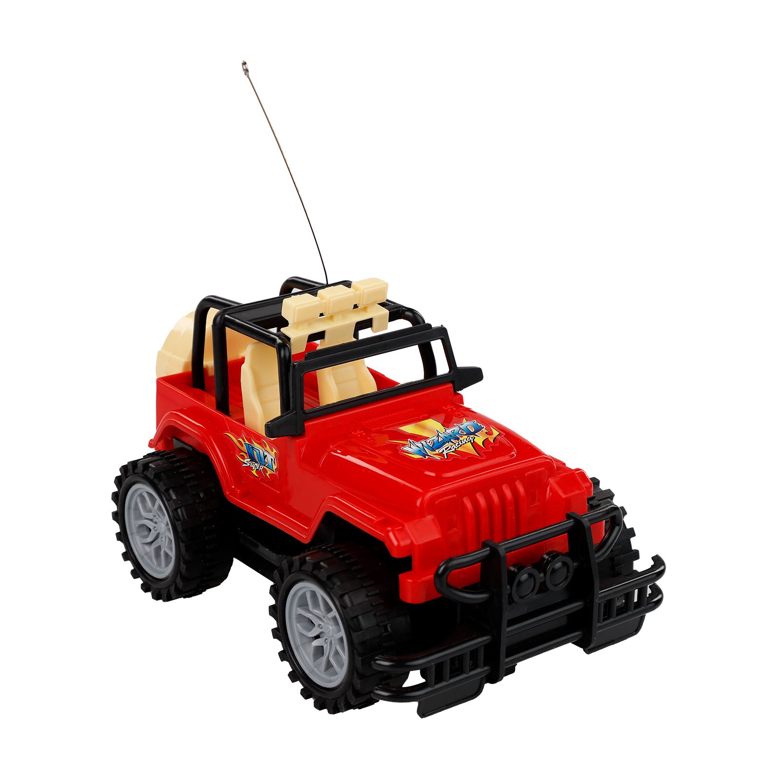 Prestij Oyuncak 2 Fonksiyonlu Safari Jeep Kırmızı