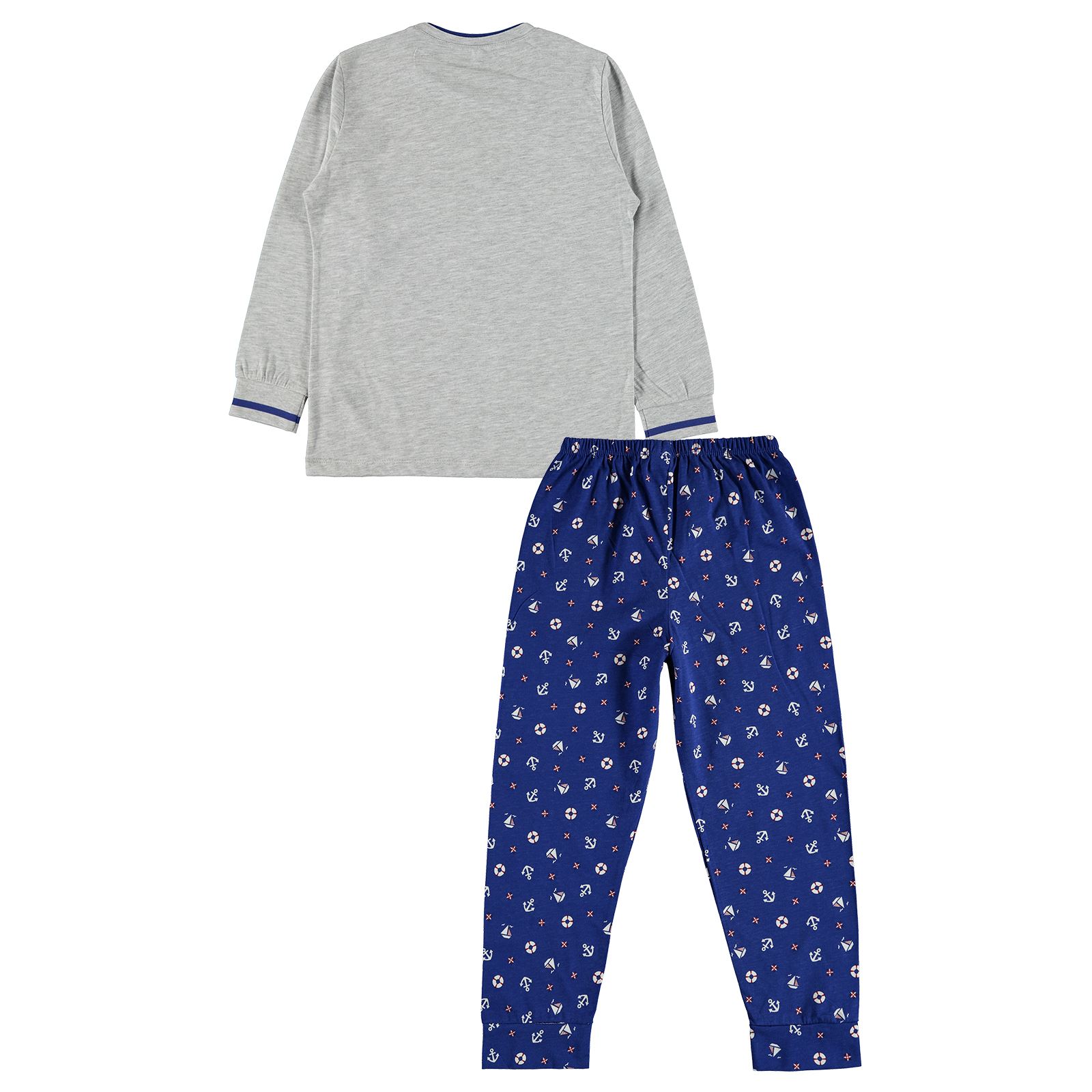 Civil Boys Erkek Çocuk Pijama Takımı 6-9 Yaş Saks Mavisi