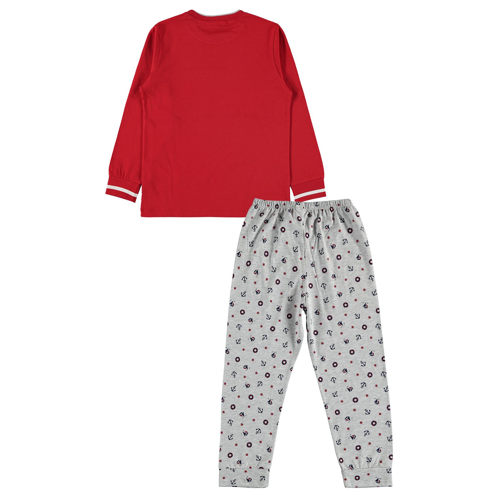 Civil Boys Erkek Çocuk Pijama Takımı 6-9 Yaş Karmelanj