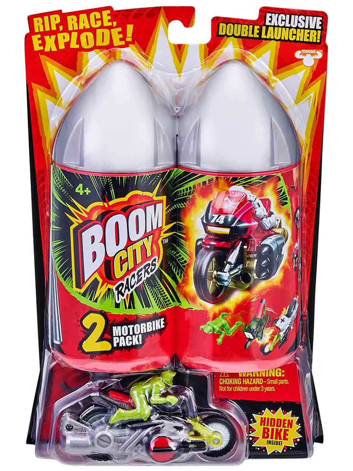 Boom City Racers Motorsiklet 2'li Paket 