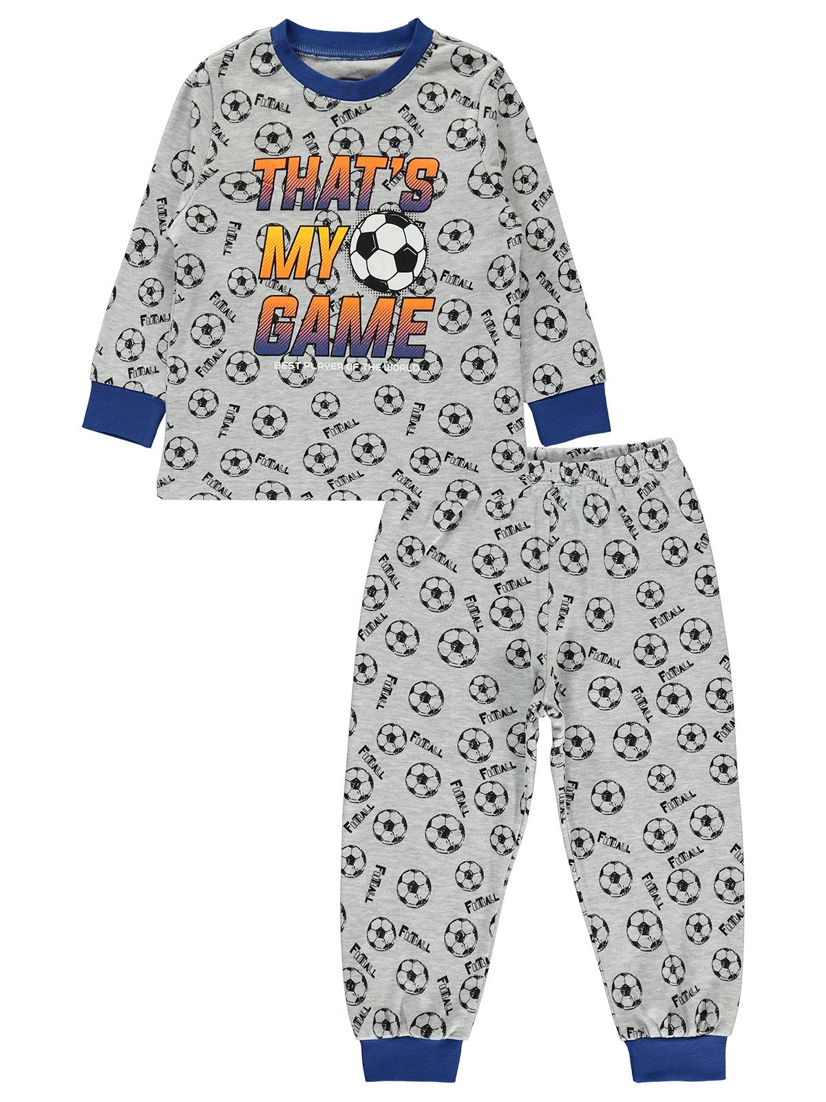 Civil Boys Erkek Çocuk Pijama Takımı 2-5 Yaş Karmelanj