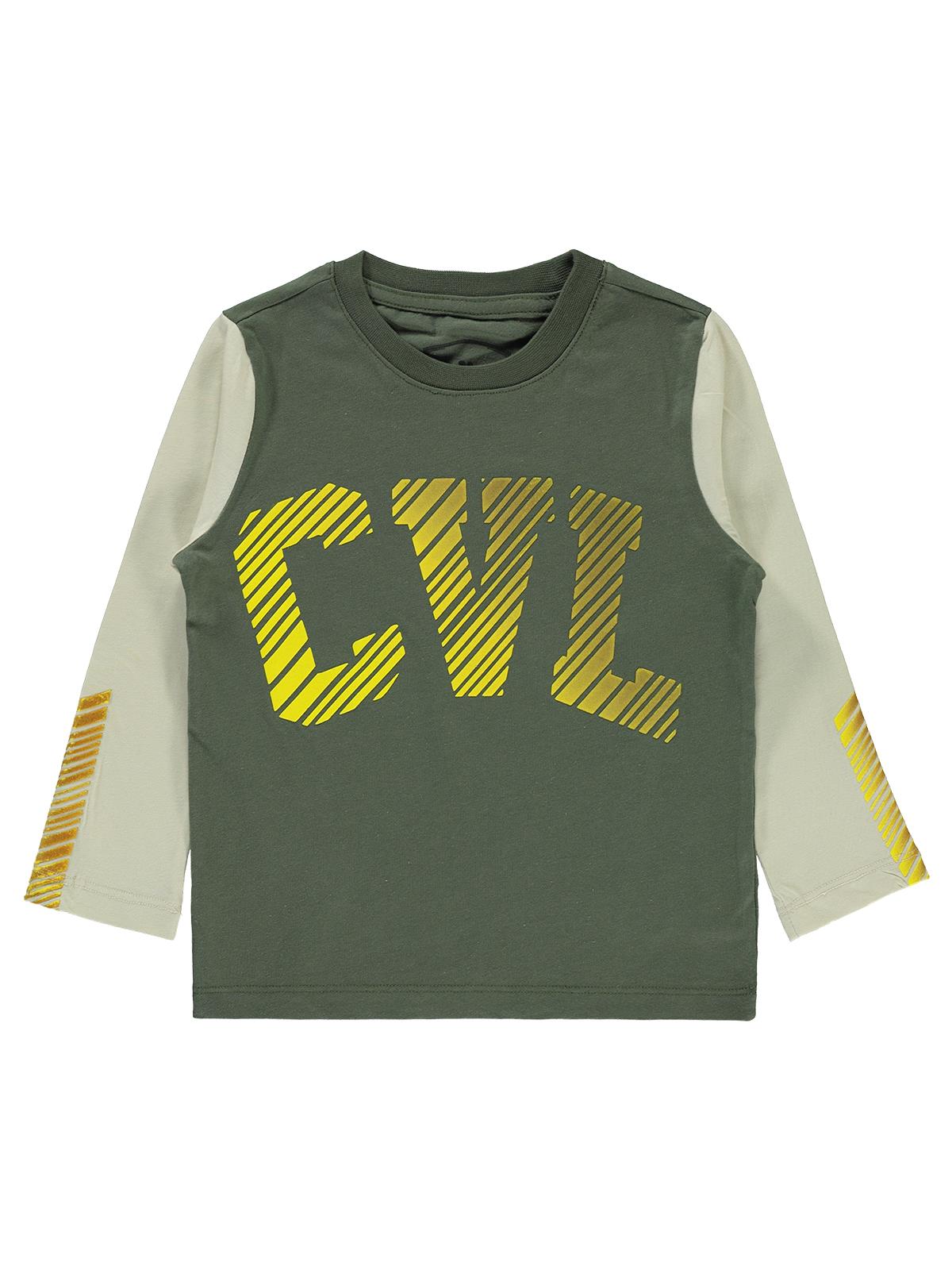 Civil Boys Erkek Çocuk Sweatshirt 2-5 Yaş Haki