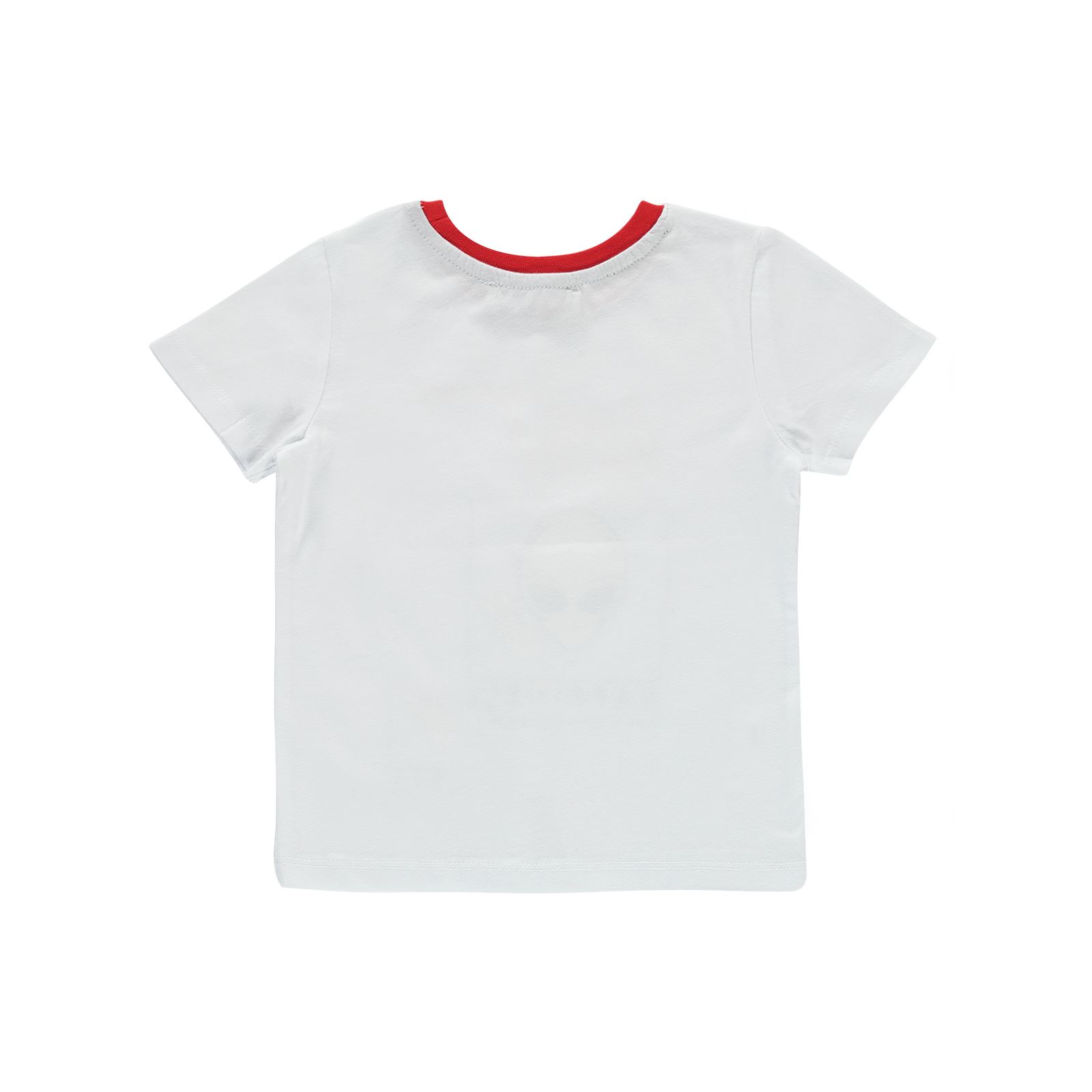 Small Socıety Erkek Çocuk Tişört 2-7 Yaş Beyaz