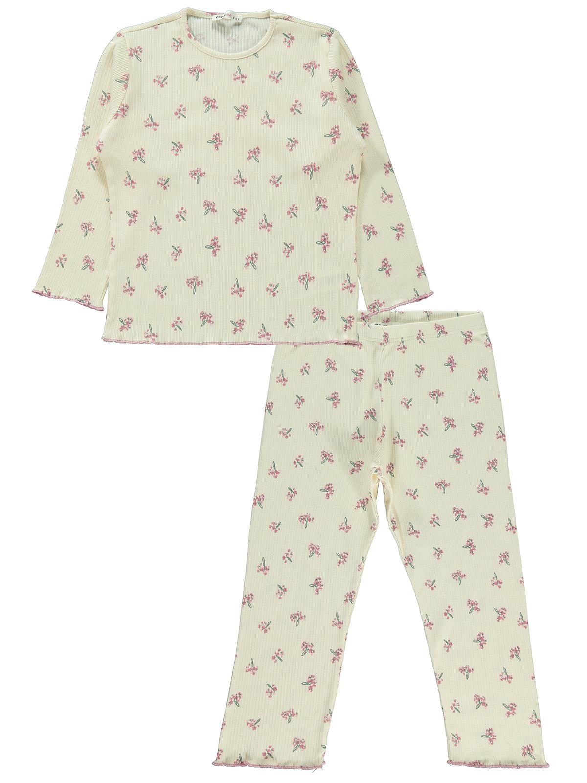 Civil Girls Kız Çocuk Pijama Takımı 10-13 Yaş Somon