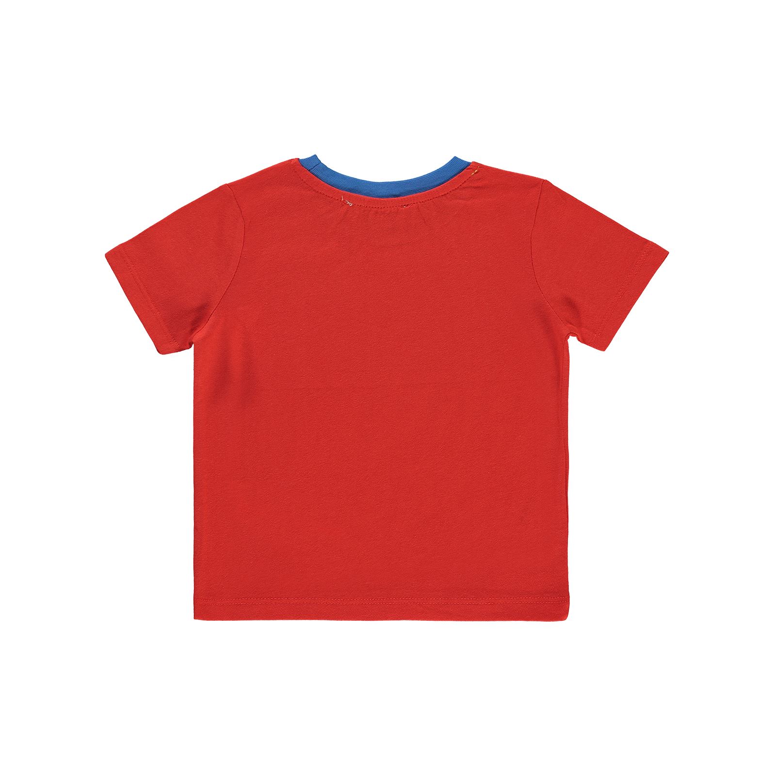 Small Socıety Erkek Çocuk Tişört 2-7 Yaş Kırmızı