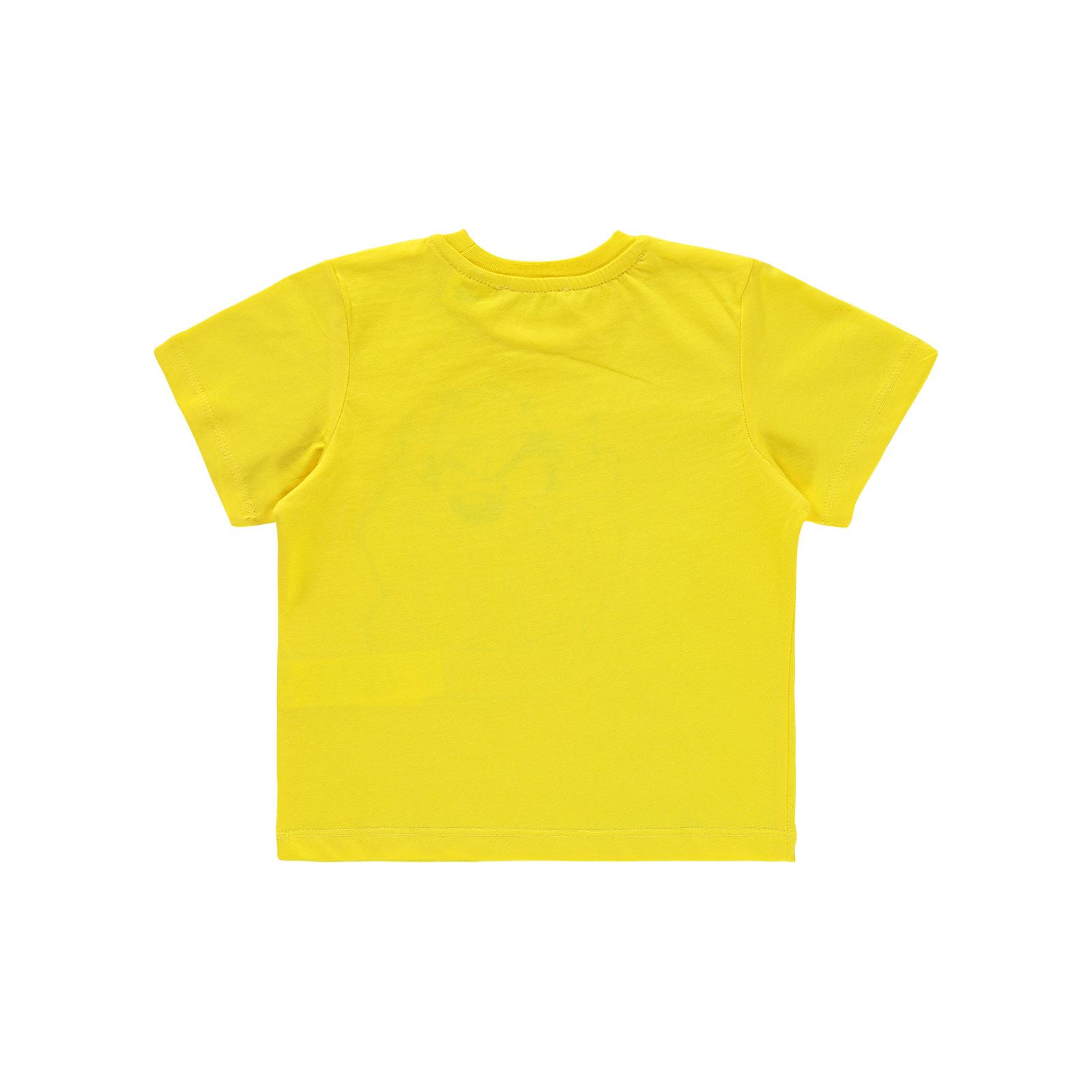 Tazmanya Erkek Çocuk Tişört 2-5 Yaş Sarı