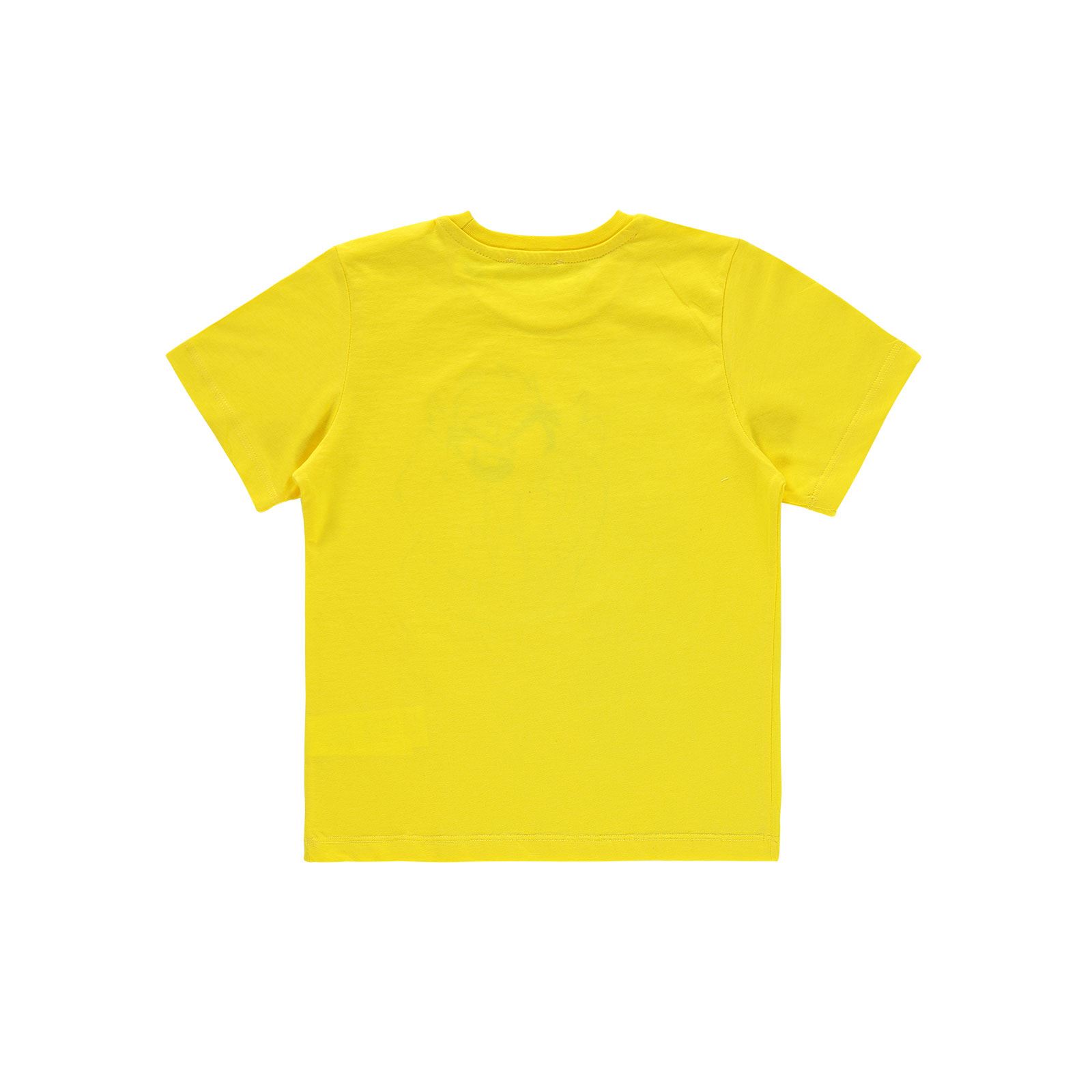 Tazmanya Erkek Çocuk Tişört 6-9 Yaş Sarı