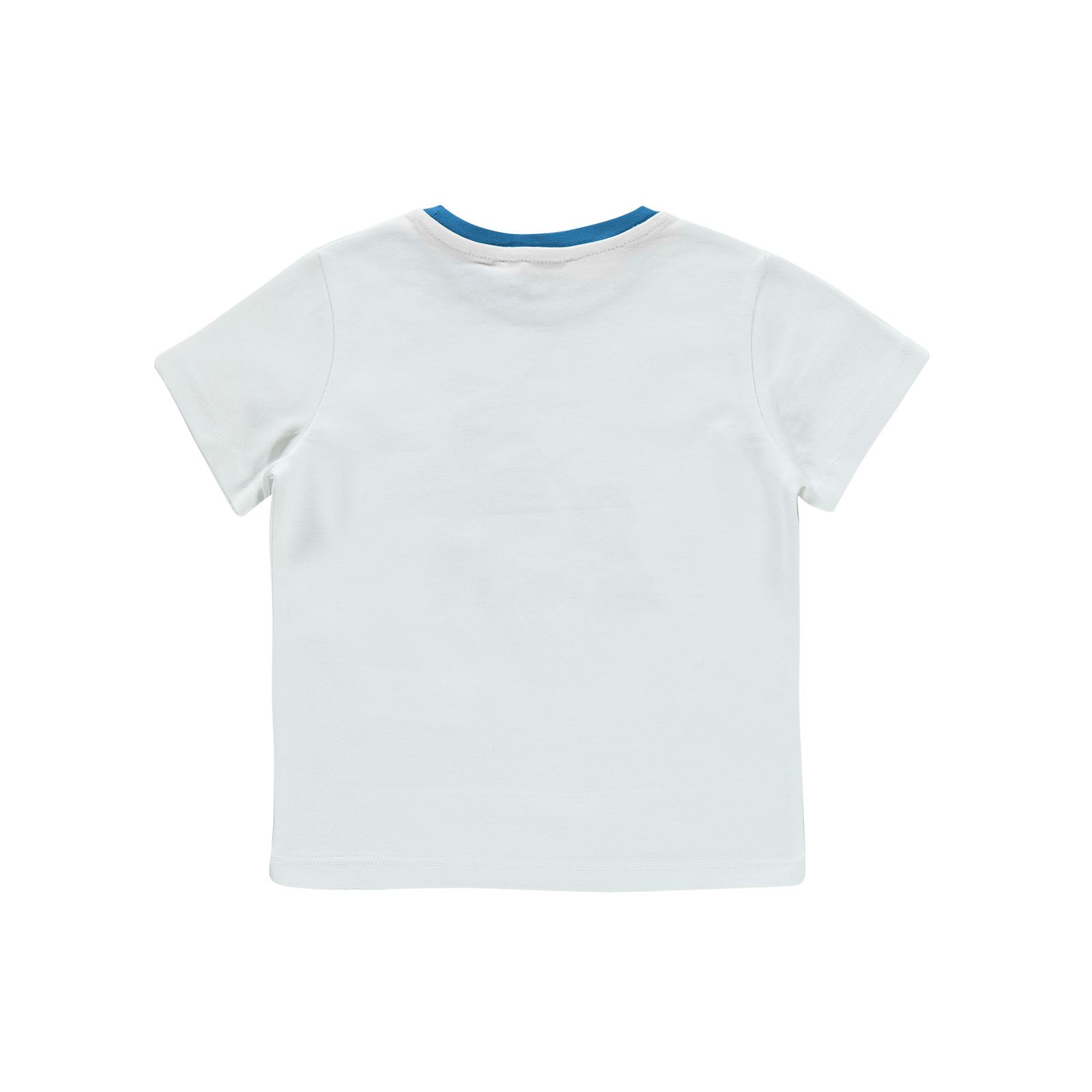 Small Socıety Erkek Çocuk Tişört 2-7 Yaş Beyaz
